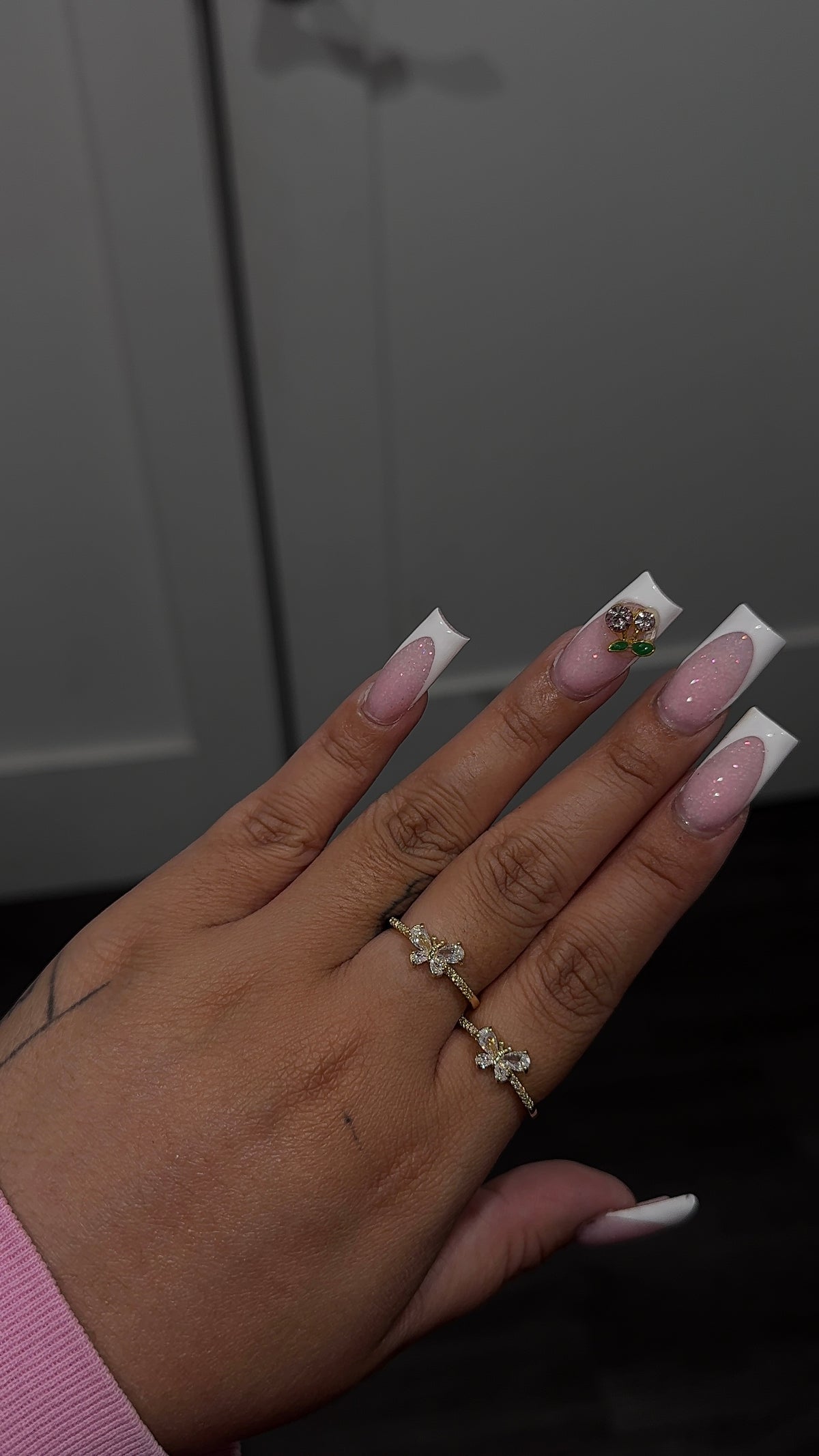 Lil Diamond Butterfly Ring