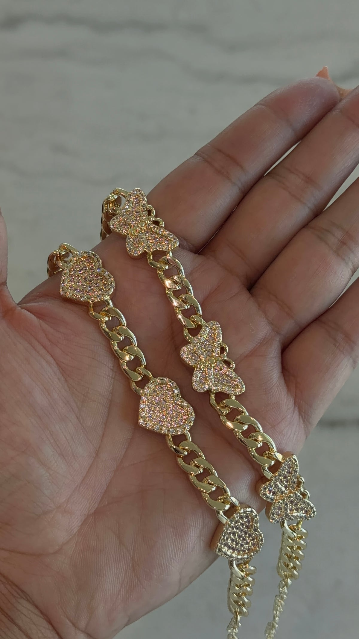 Bling Cuban Link Bracelet