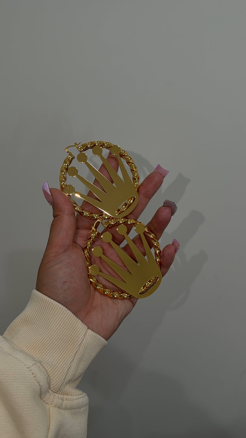 Twisty 70mm Hoops Design