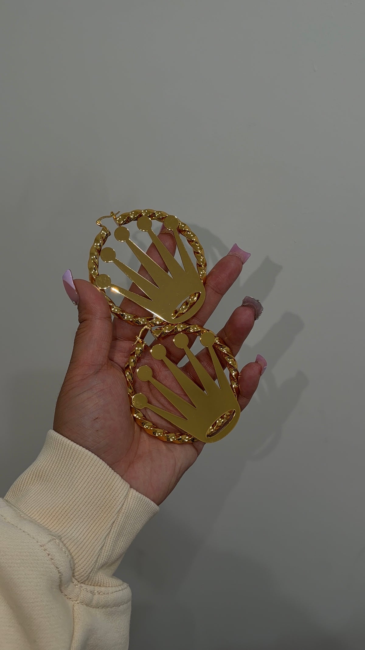 Twisty 70mm Hoops Design