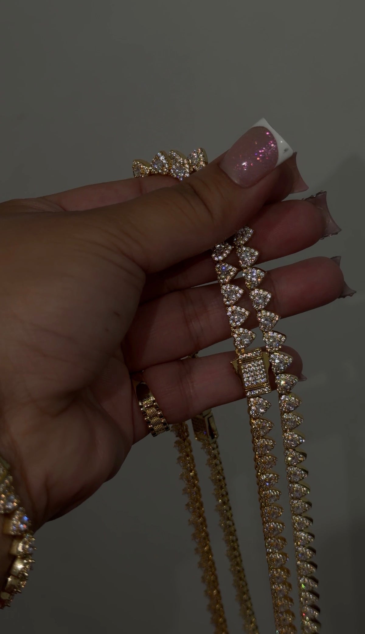 Luxxy Diamond Heart Necklace