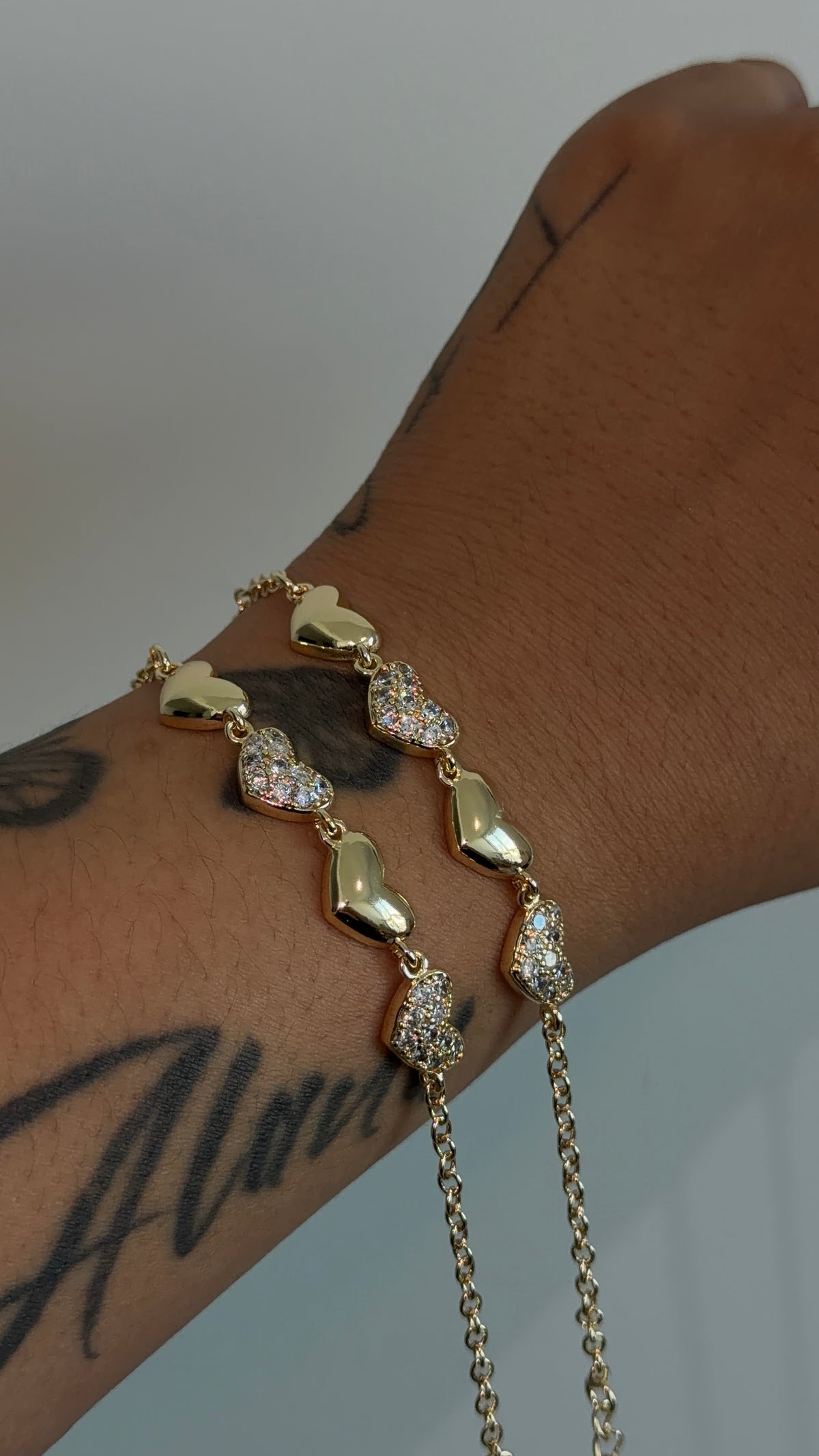 4 Heart Bracelet