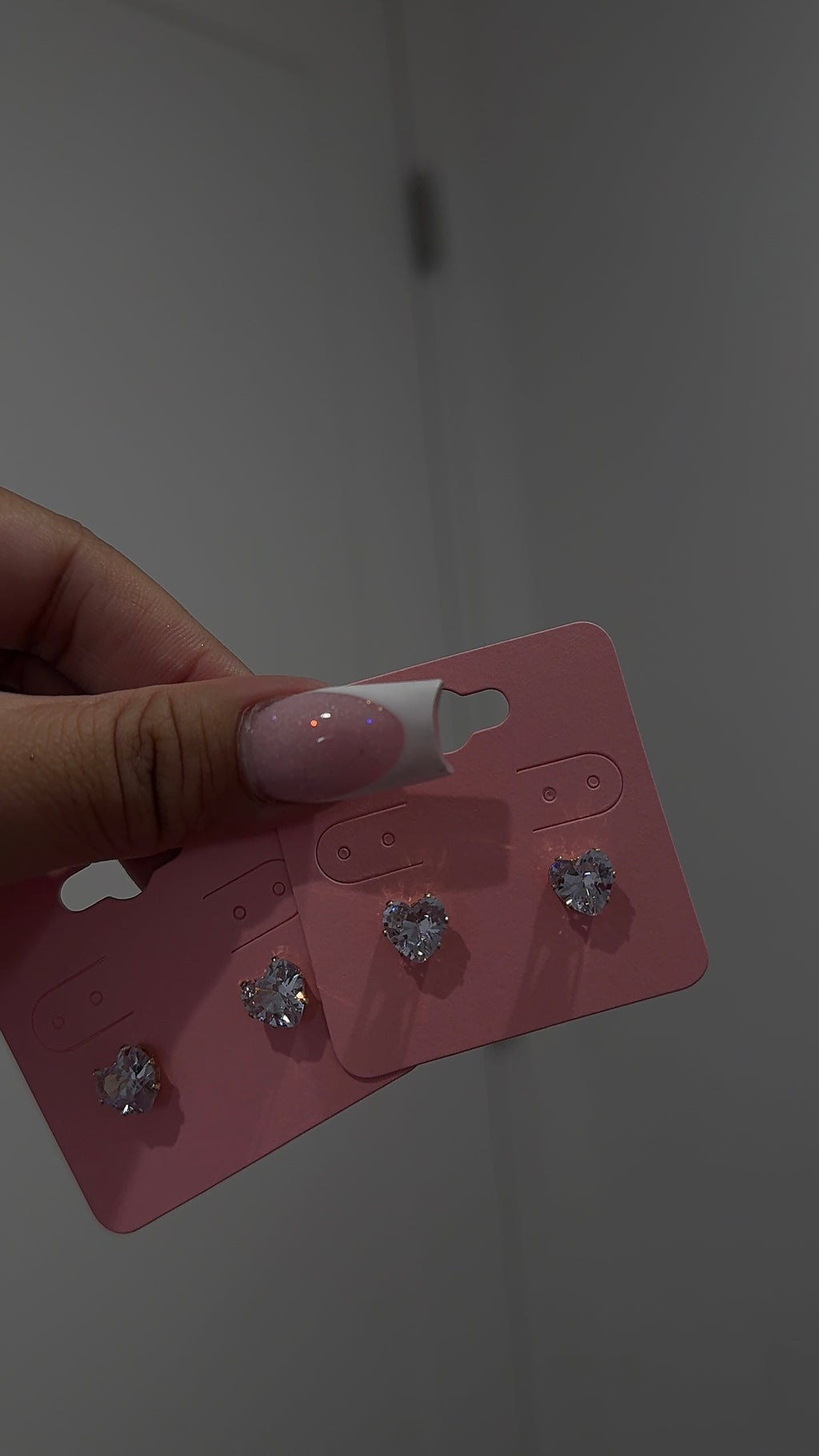 Heart Diamond Earrings