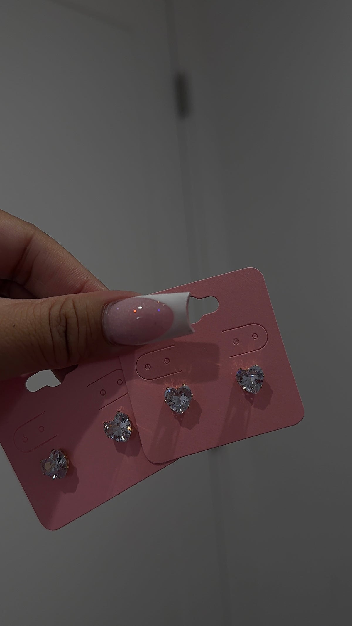 Heart Diamond Earrings
