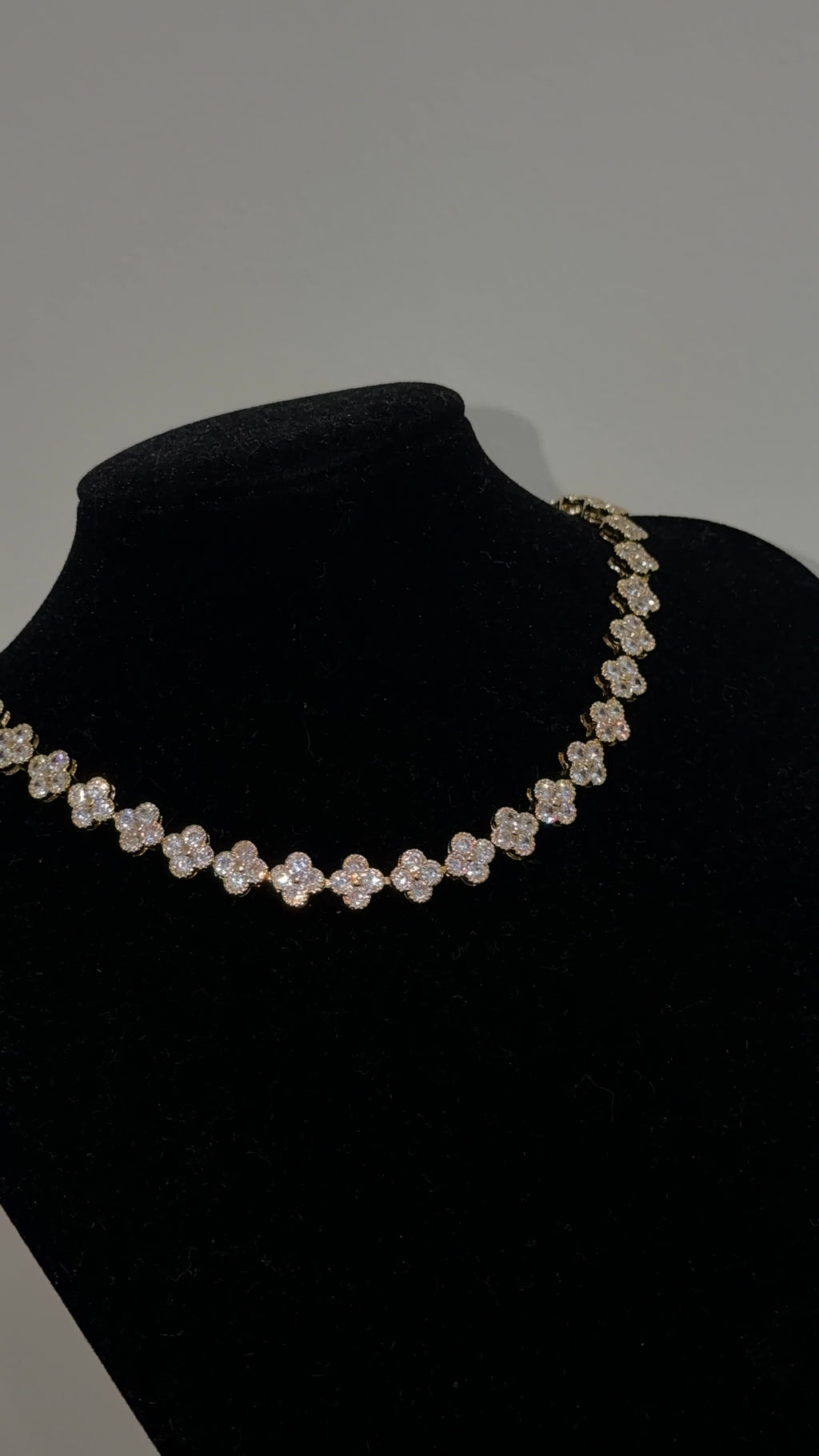 Lil Bling Clover Choker
