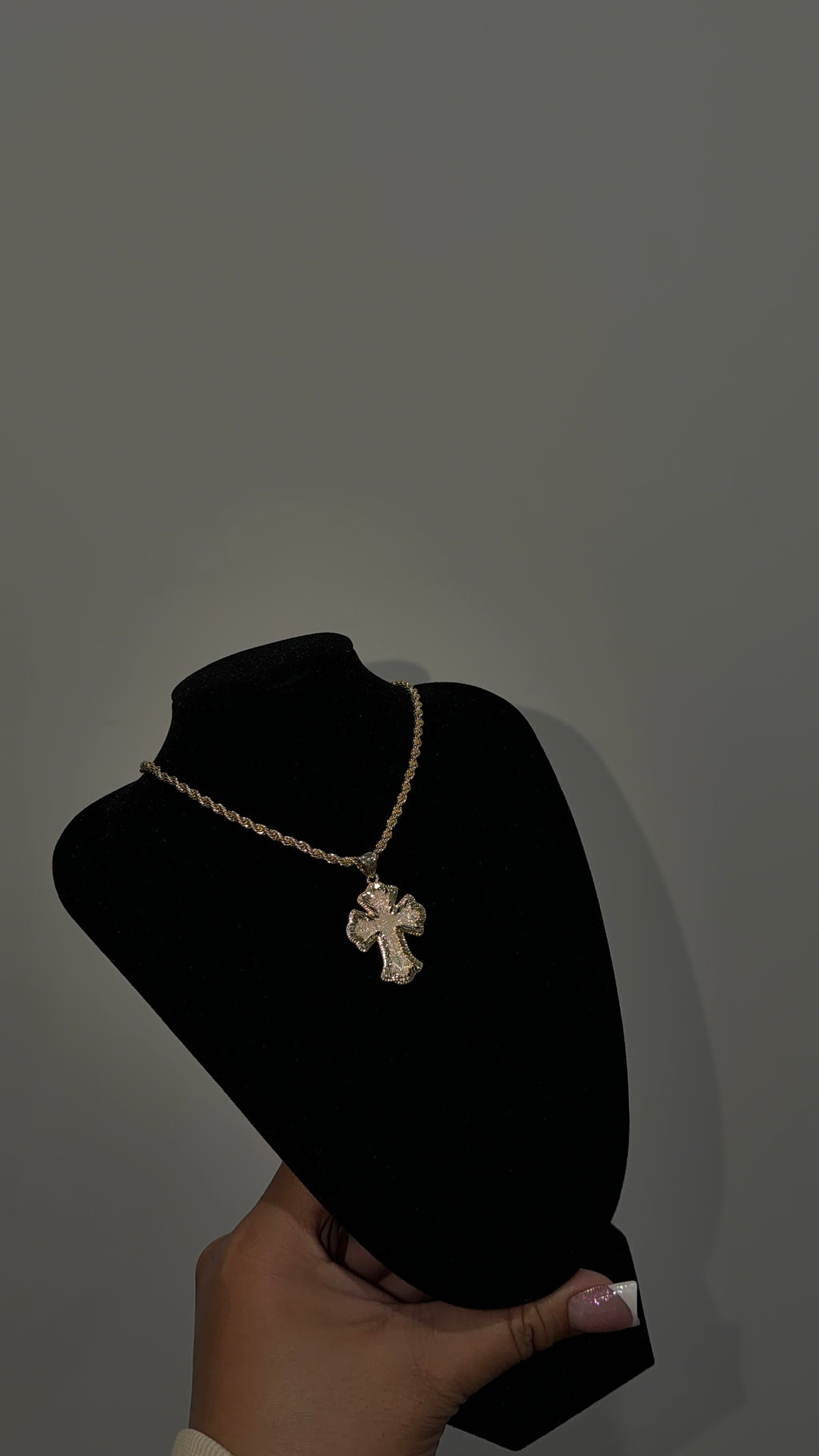 Gold Cross Chain