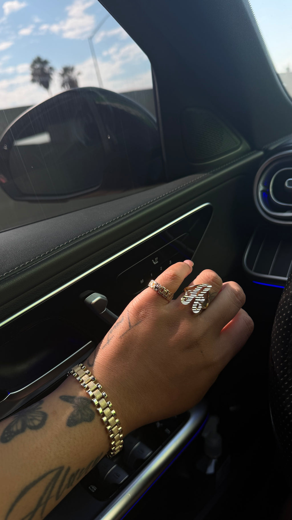 Big Initial Ring (Custom Piece)