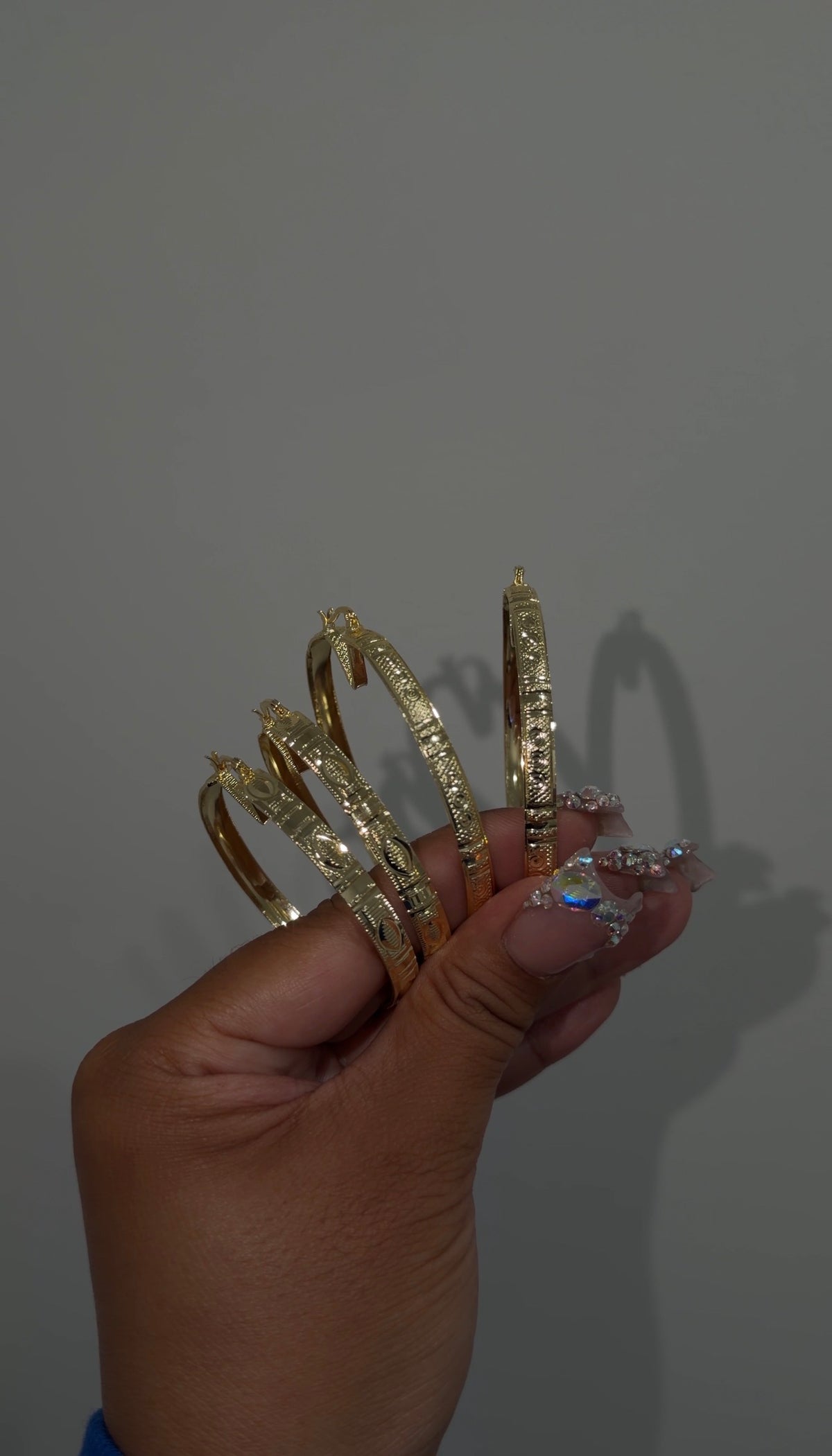 Bangle Style Hoops