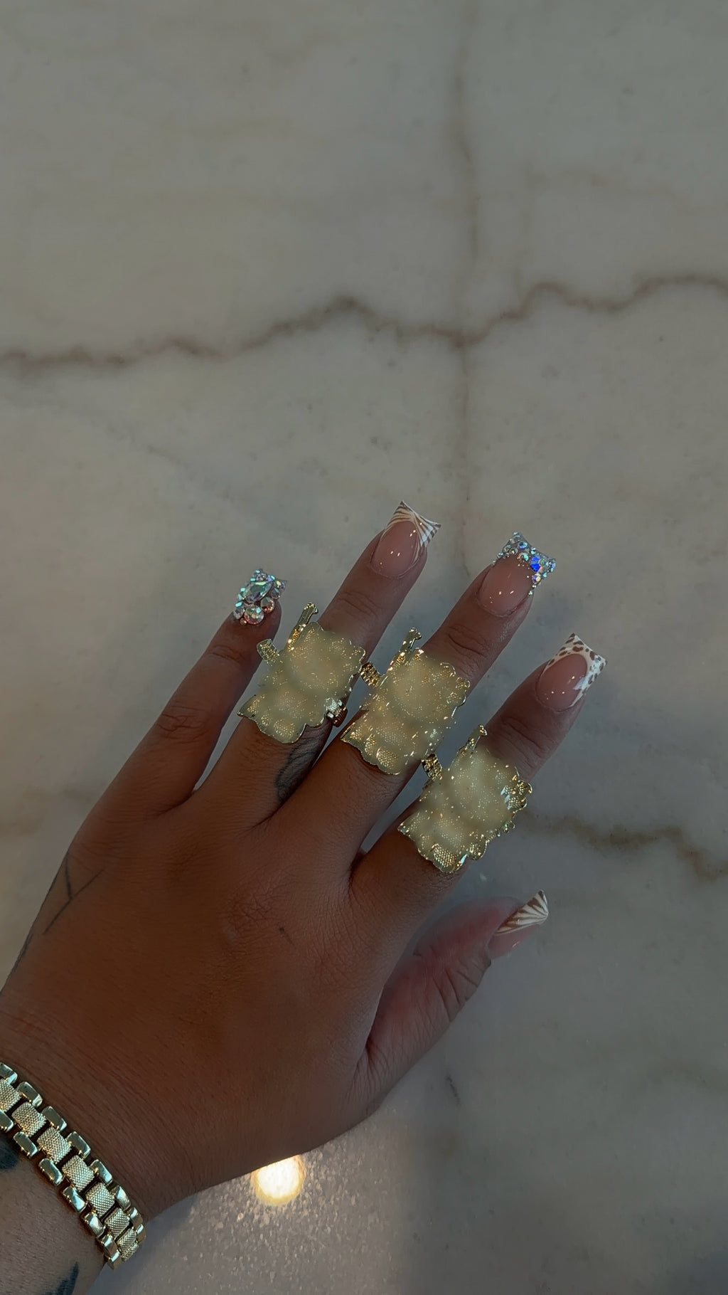 Big Kitten Body Ak Ring