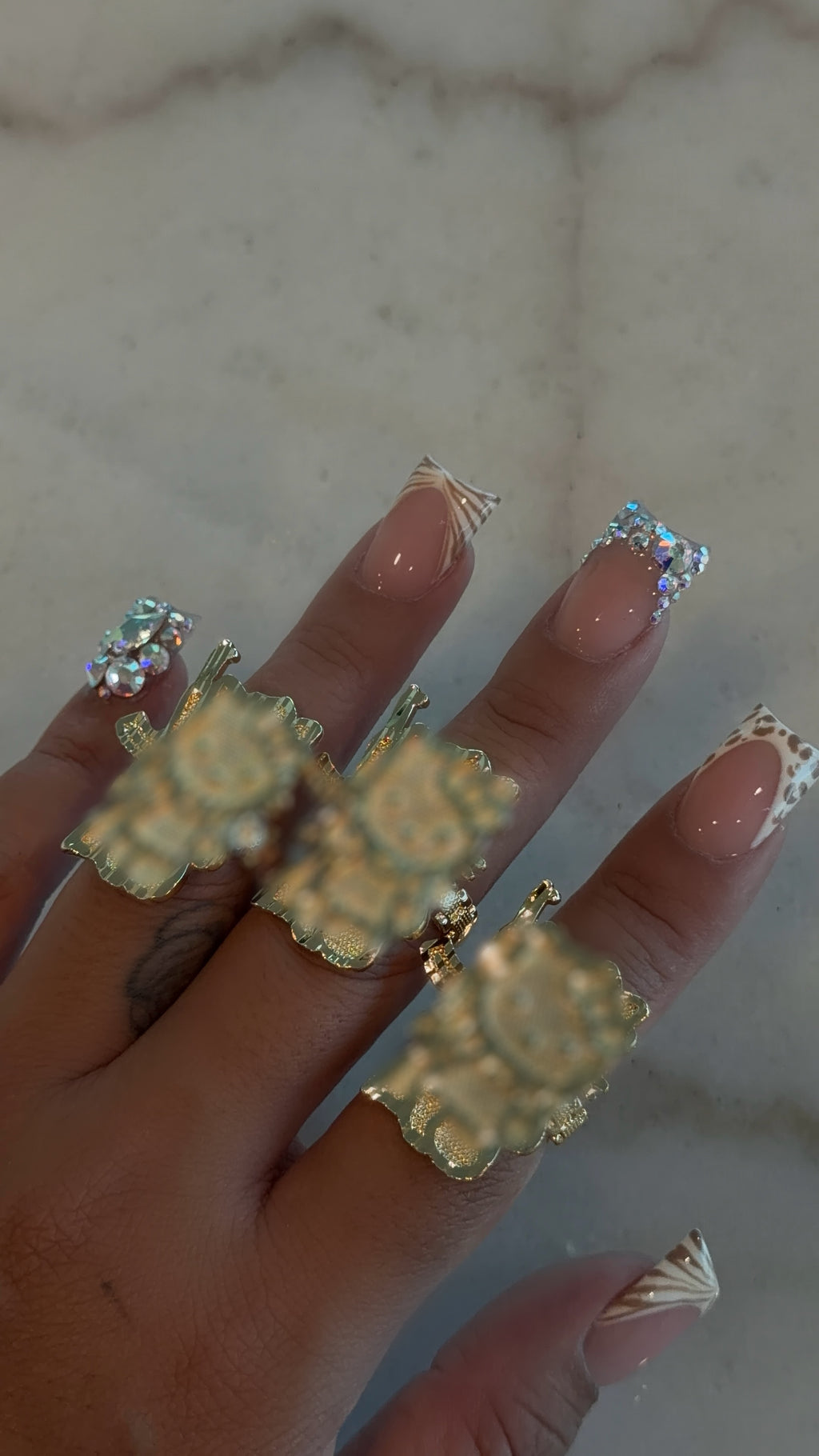 Big Kitten Body Ak Ring