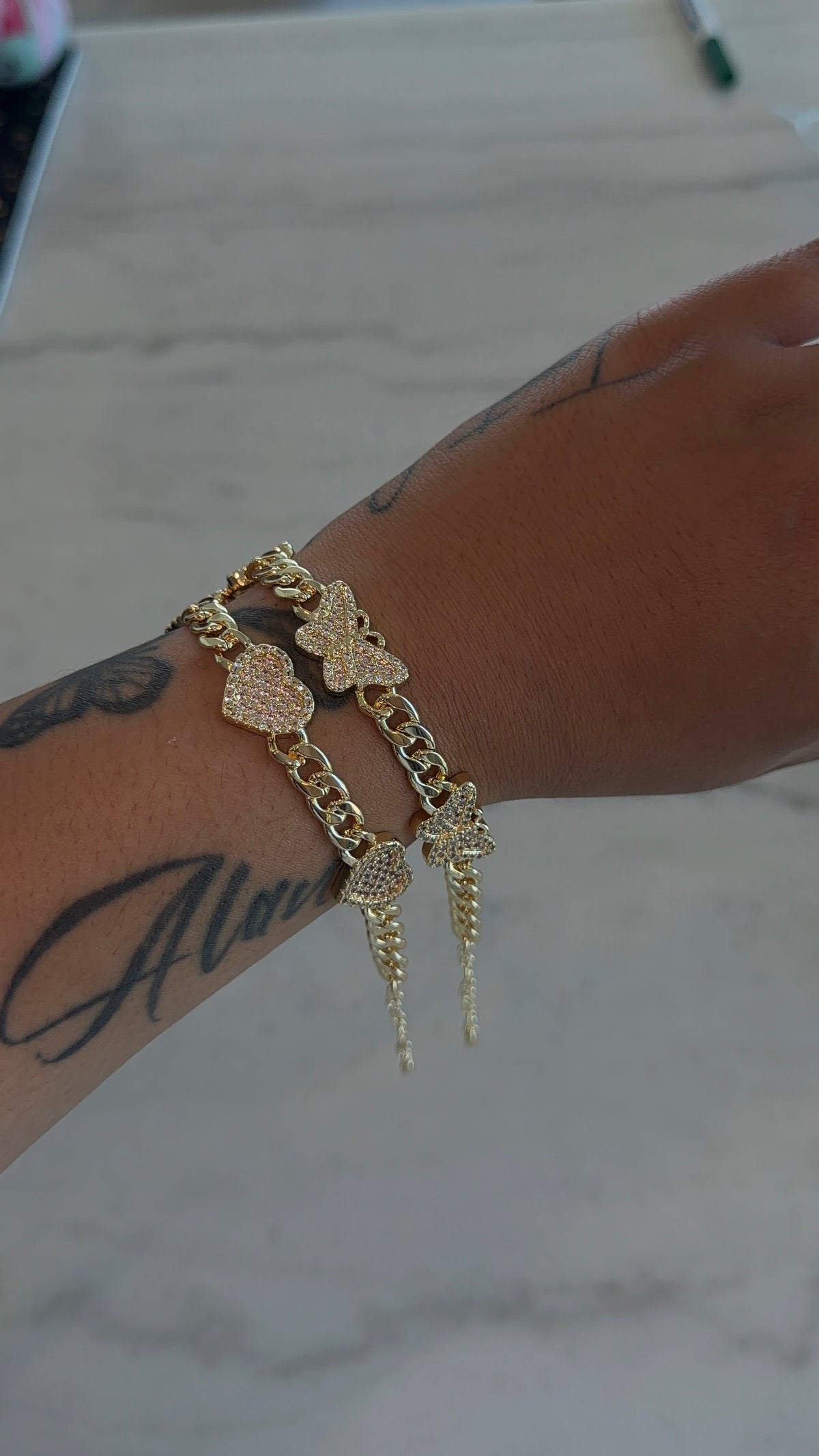Bling Cuban Link Bracelet