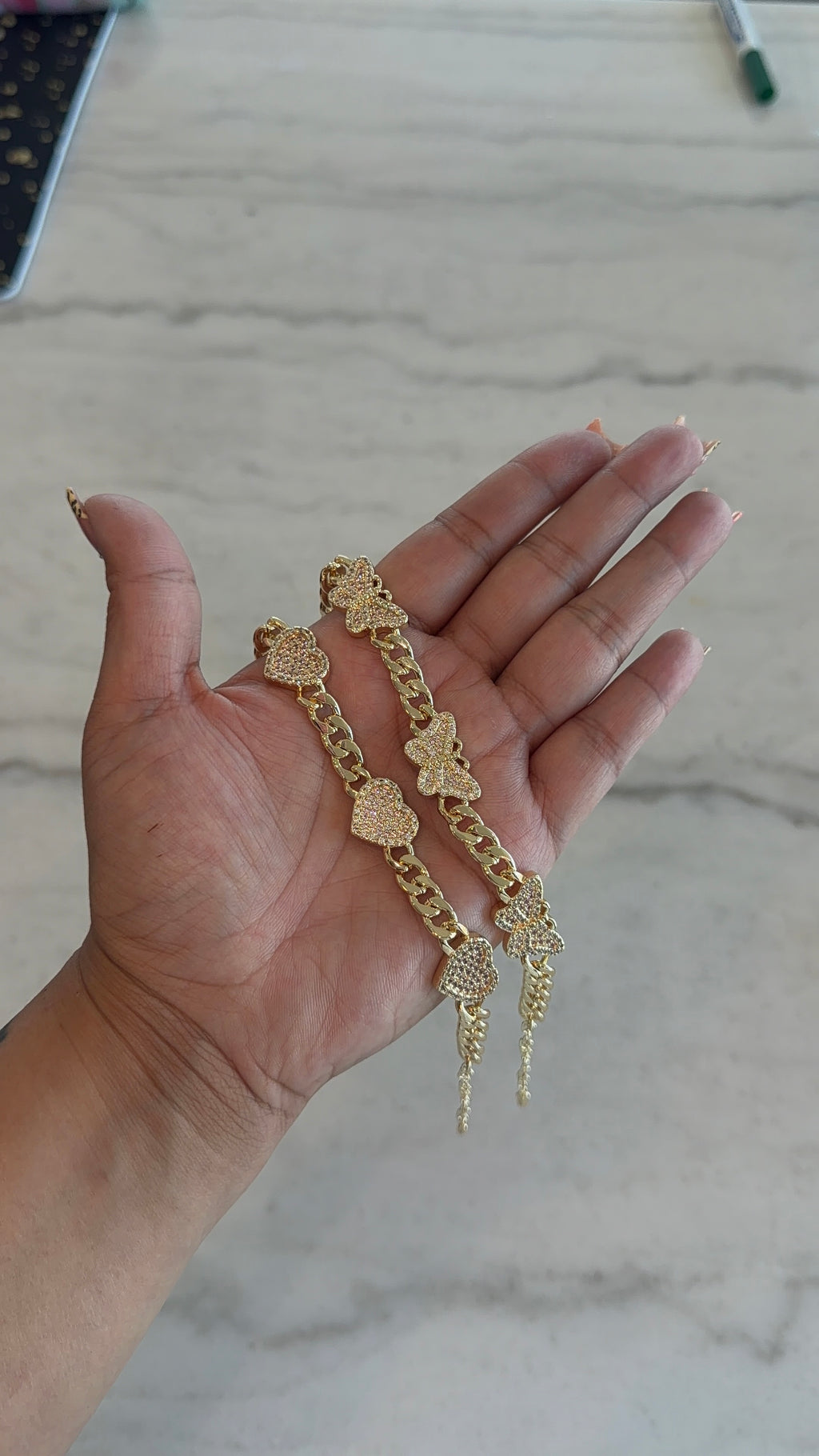 Bling Cuban Link Bracelet