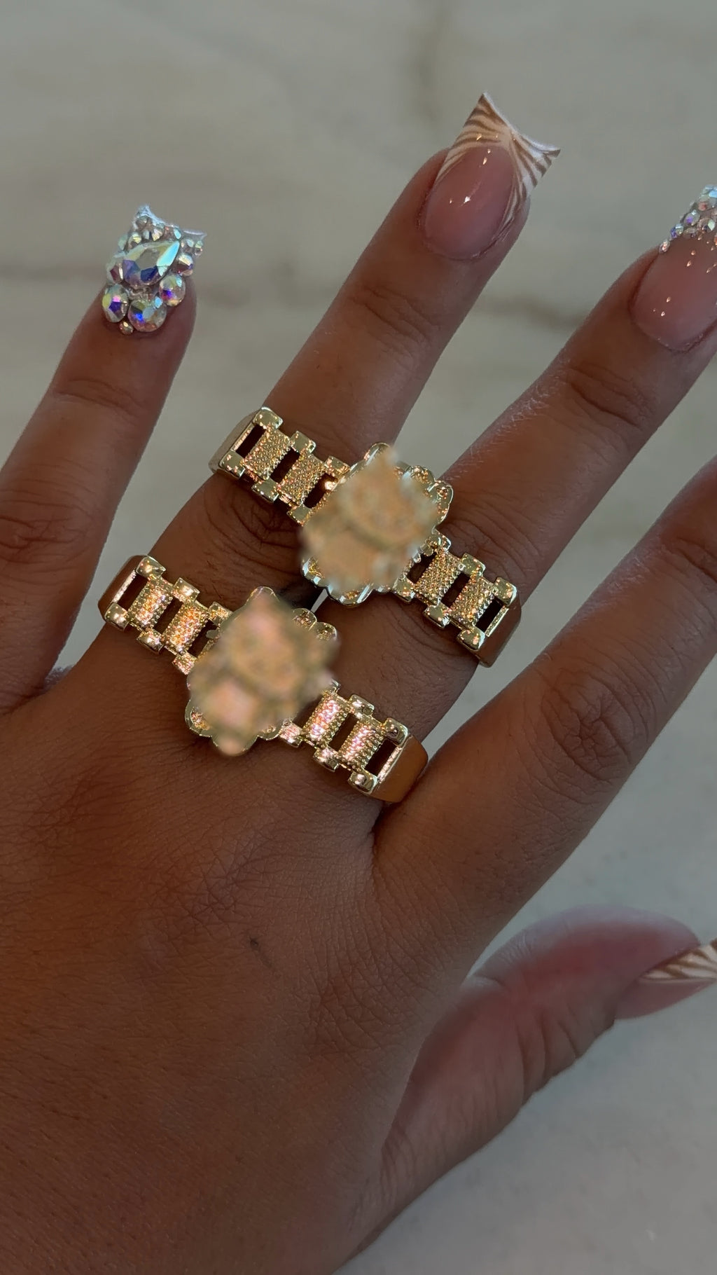 2 Finger Rollie Kitten Body Ring