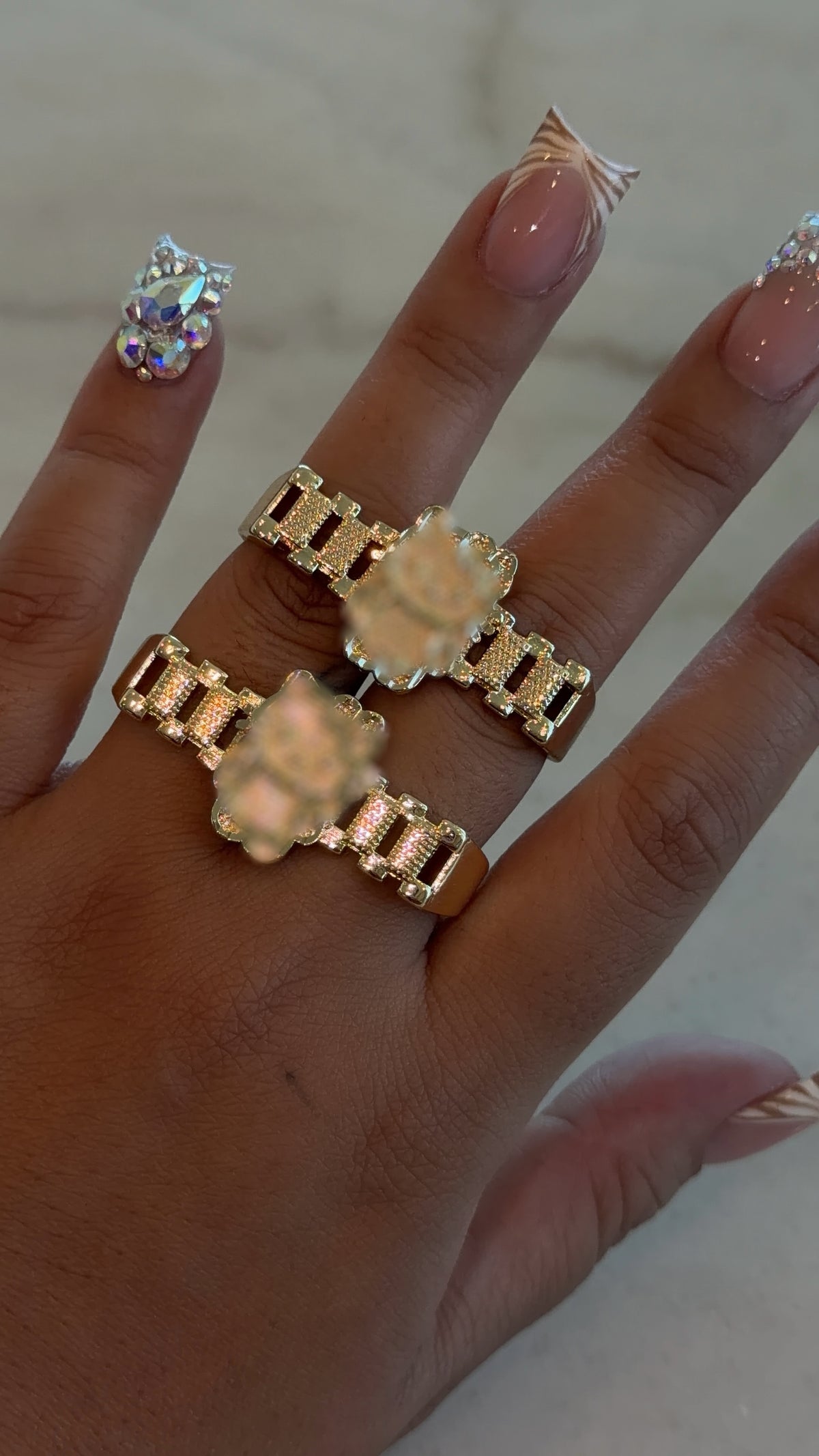 2 Finger Rollie Kitten Body Ring