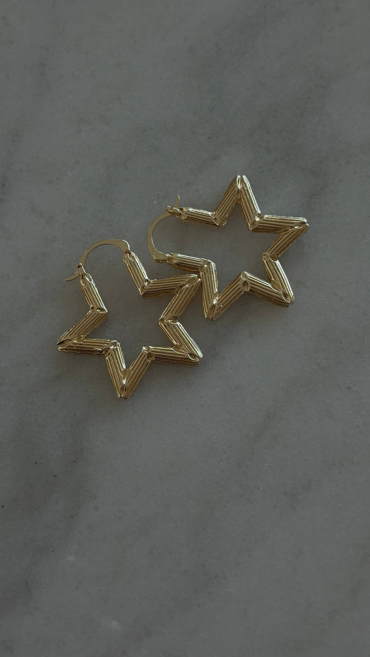 Star Bamboo Hoops