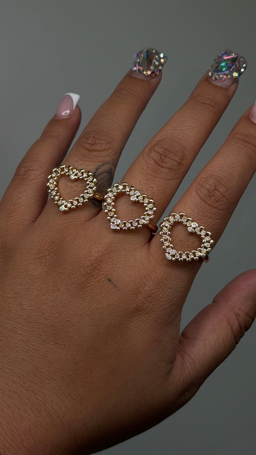 Open Heart Rollie Bling Ring