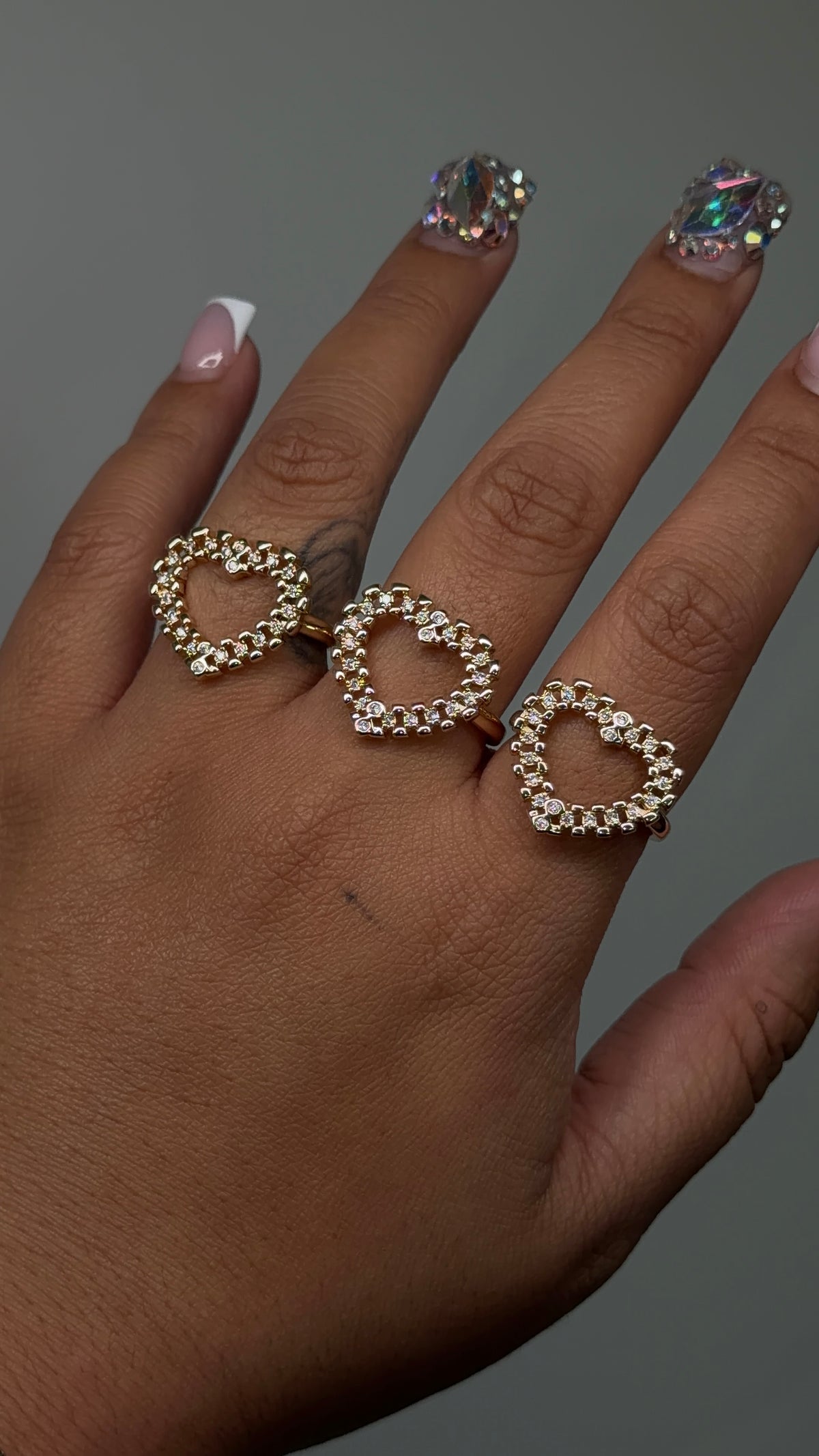 Open Heart Rollie Bling Ring