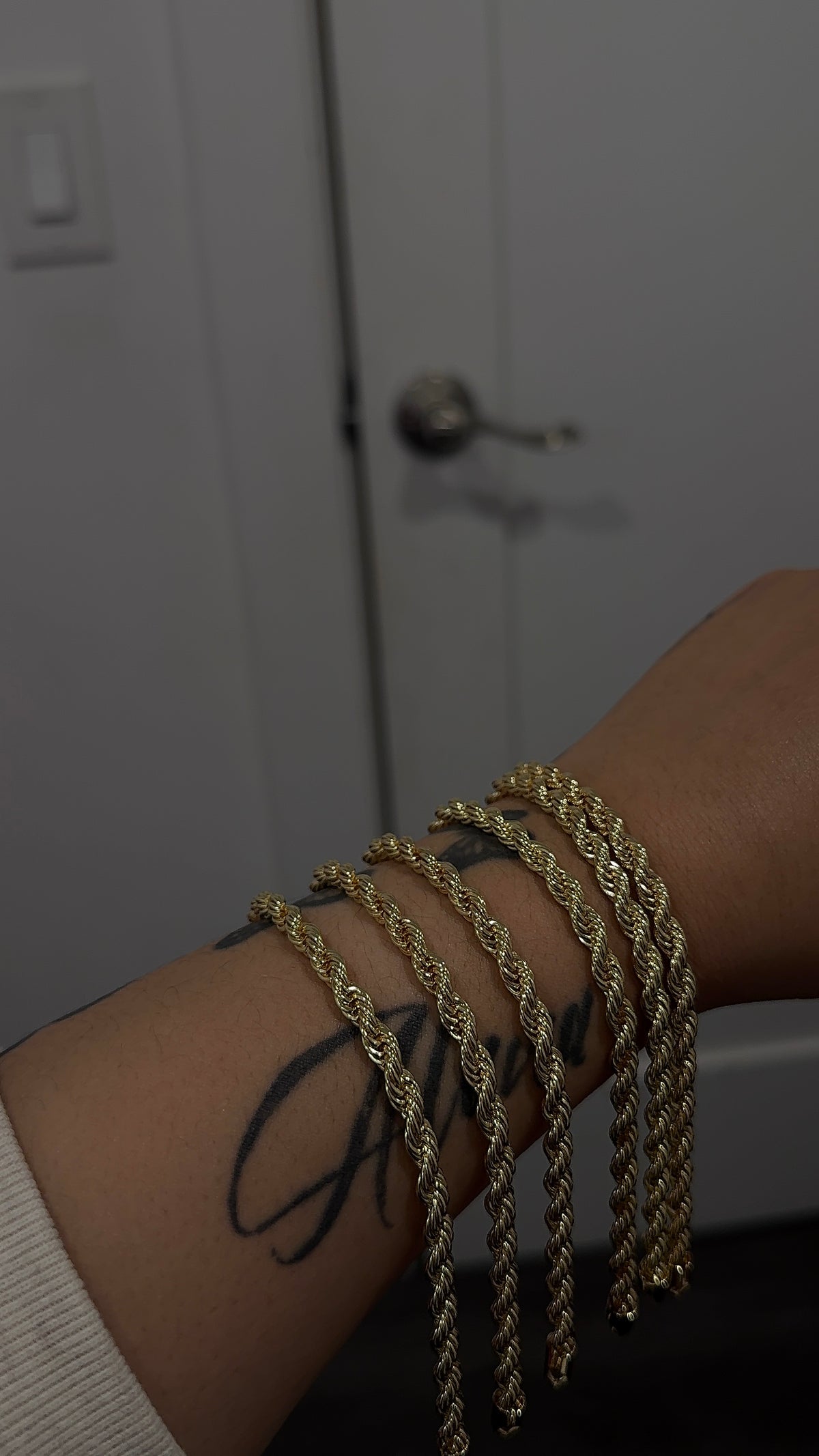 Thick Rope Bracelet