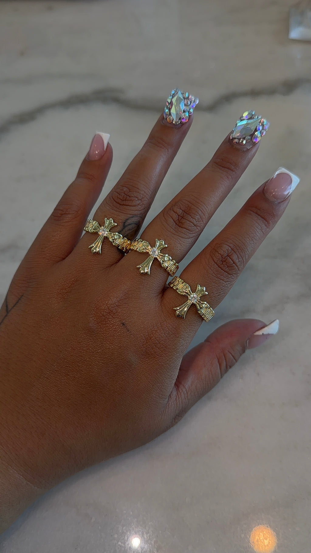 Cross Rollie Ring