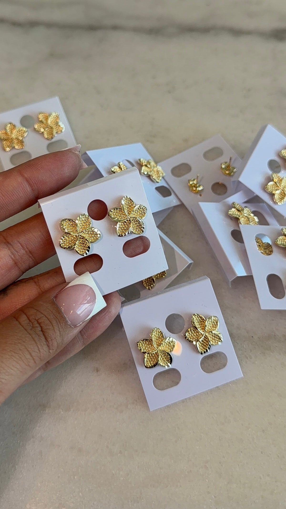 Medium Flower Earrings