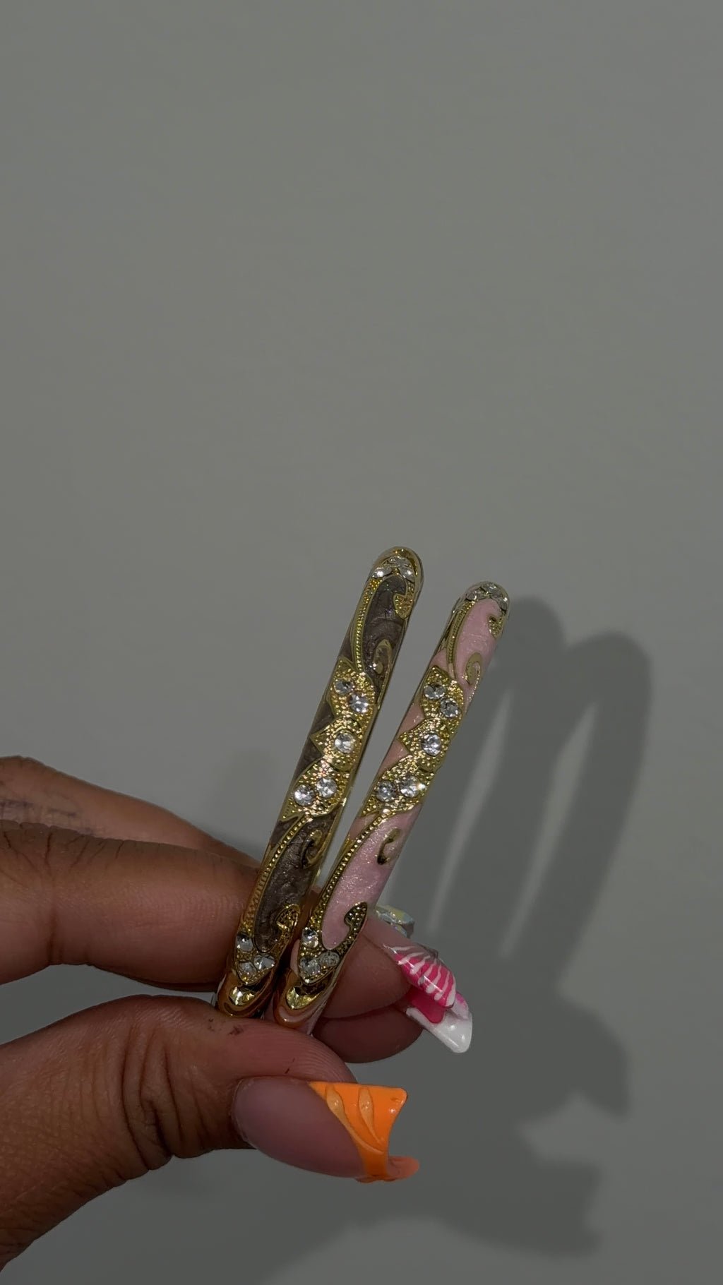 Bling Lotus Bangle