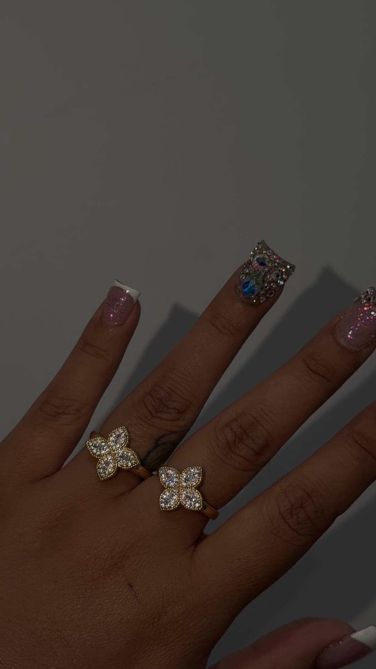 Flower Diamond Ring