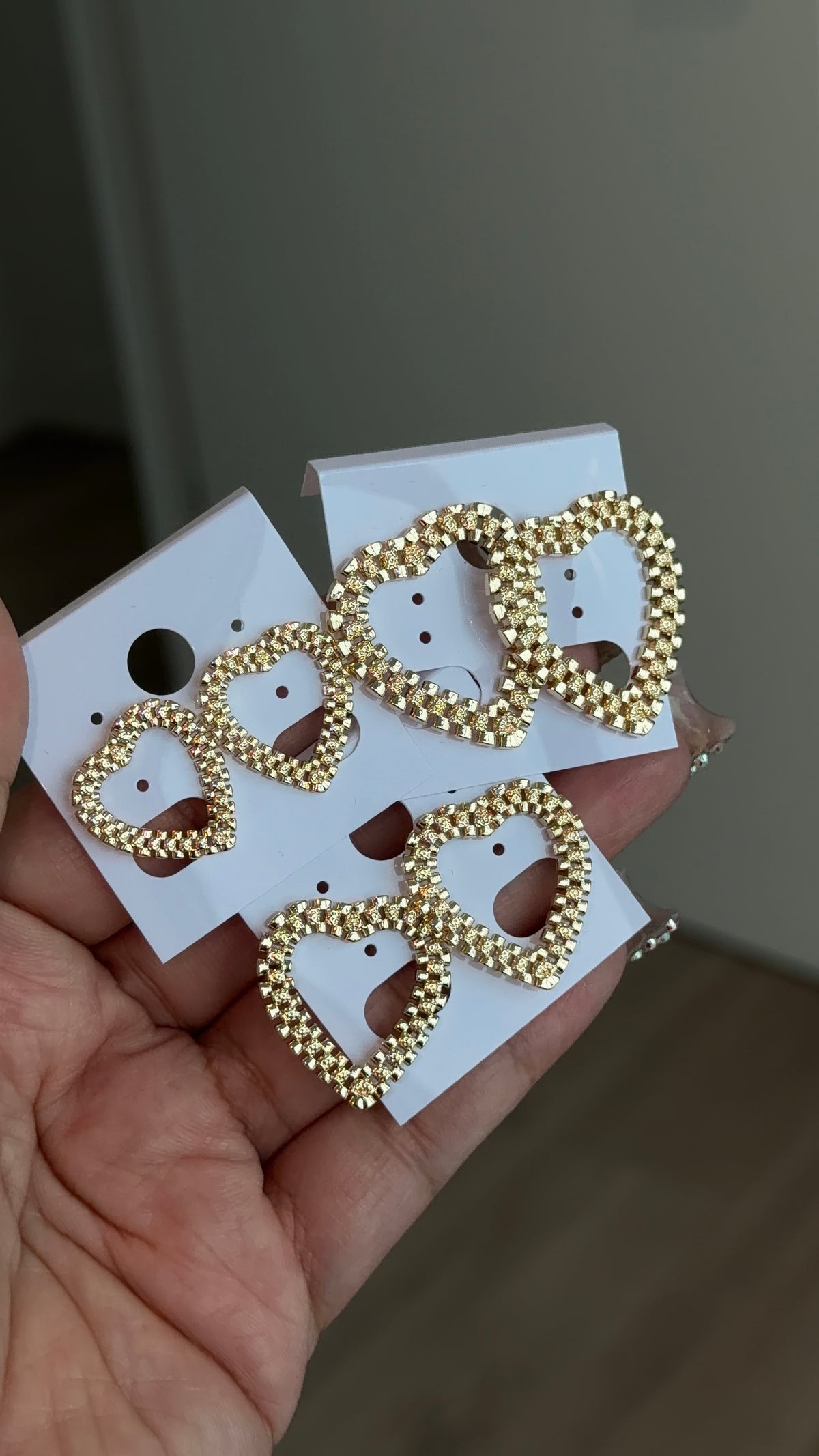 Heart Rollie Earrings
