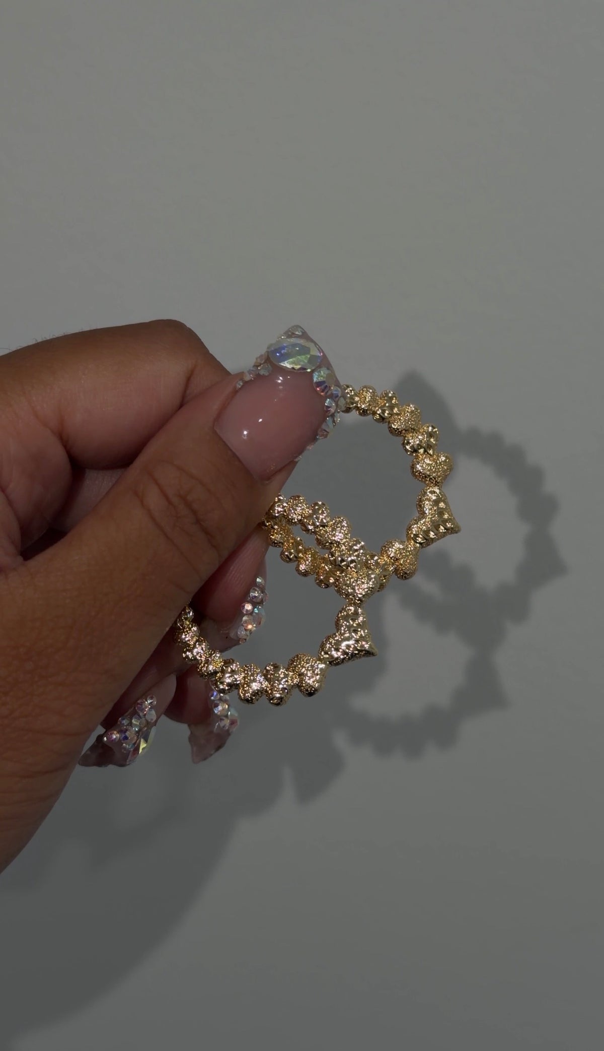 Lil Heart Hoops