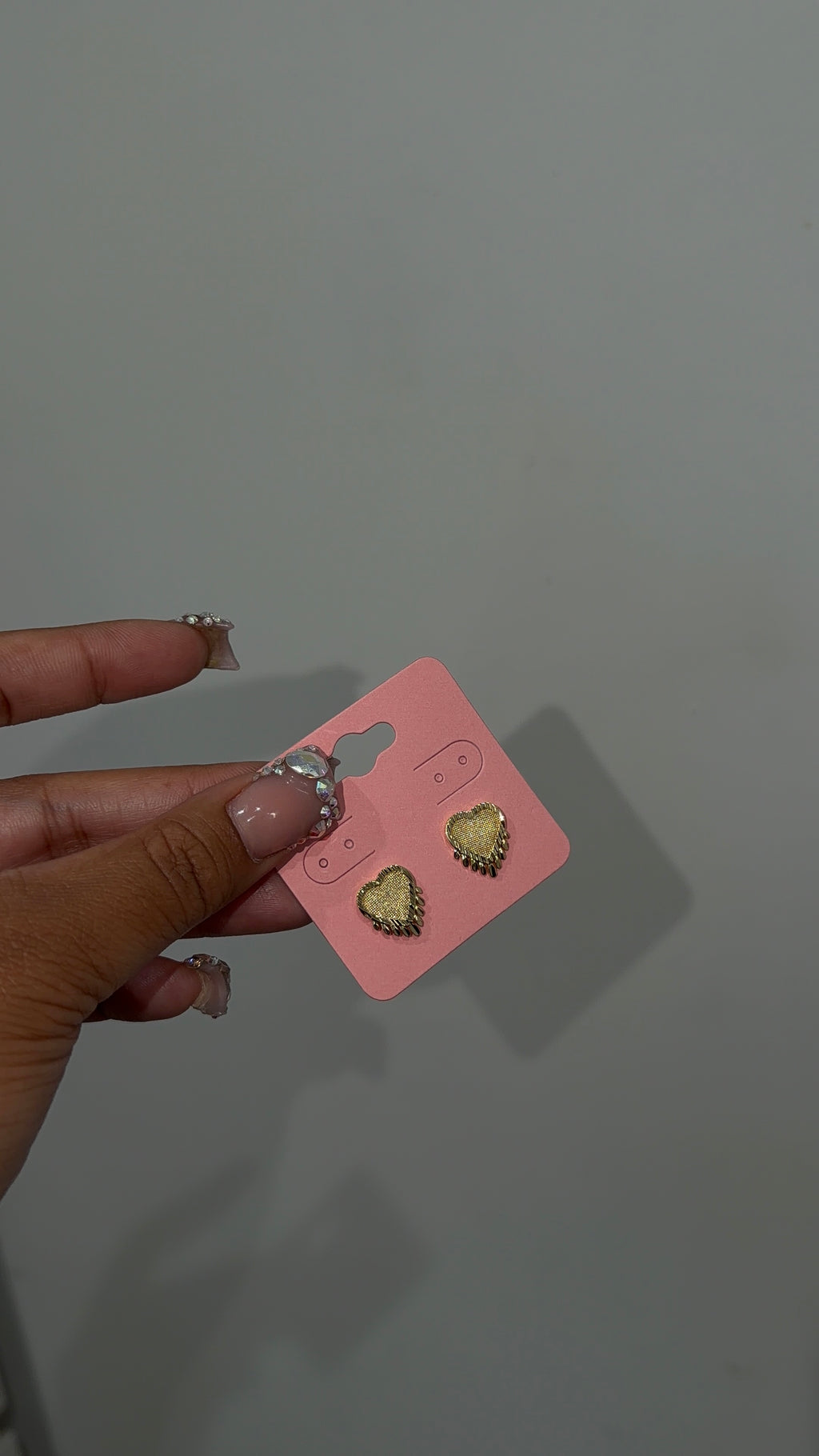 Heart Drip Studs
