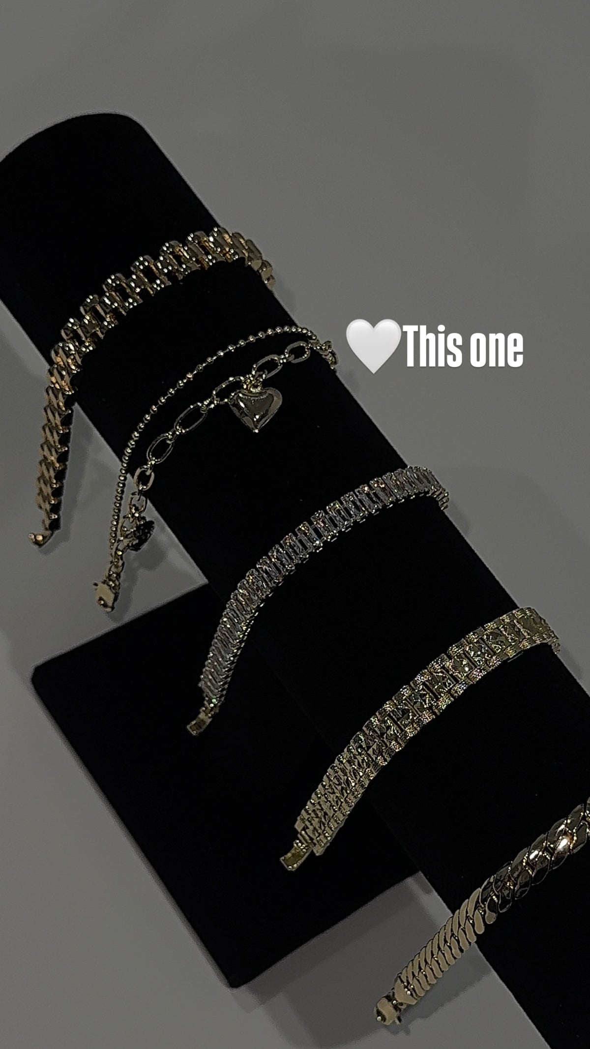 Heart Charm Bracelet