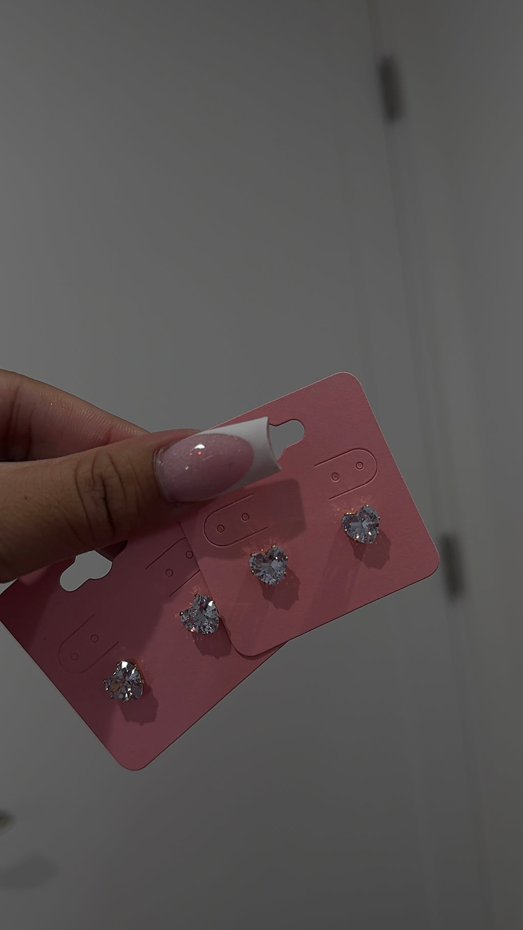 Heart Diamond Earrings