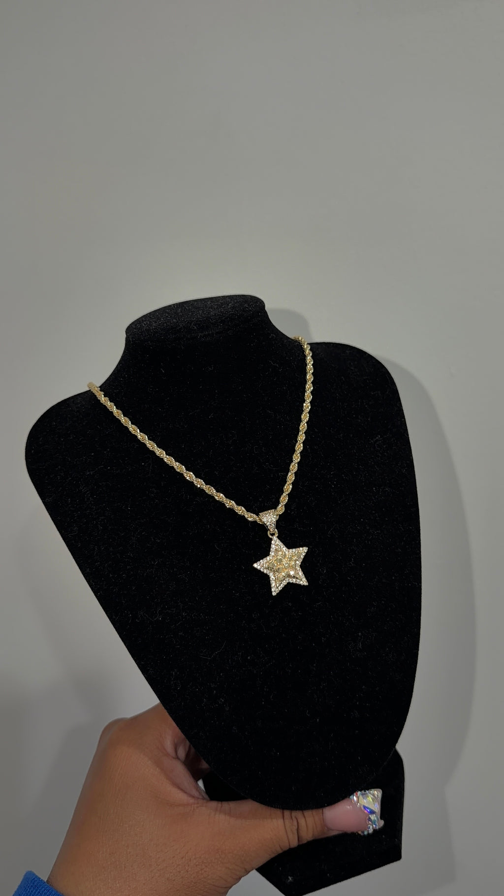 Bling Star Nugget Chain