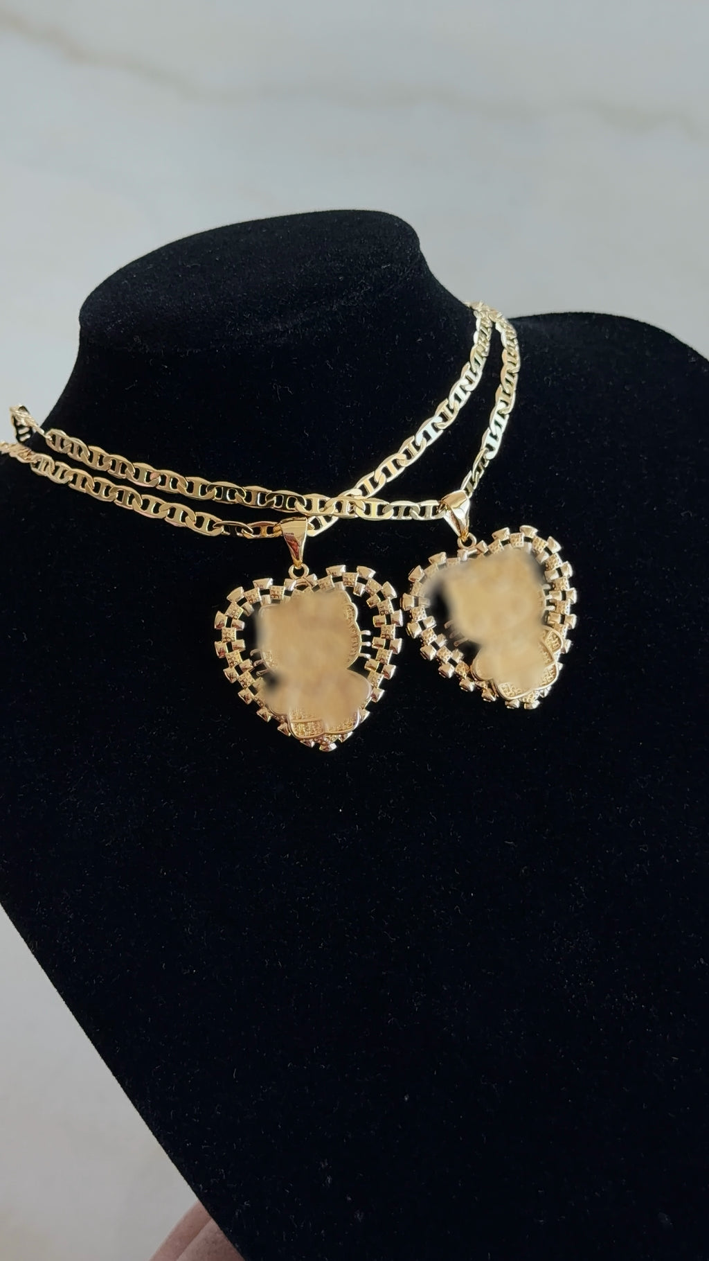 Rollie Heart Kitten Body Chain