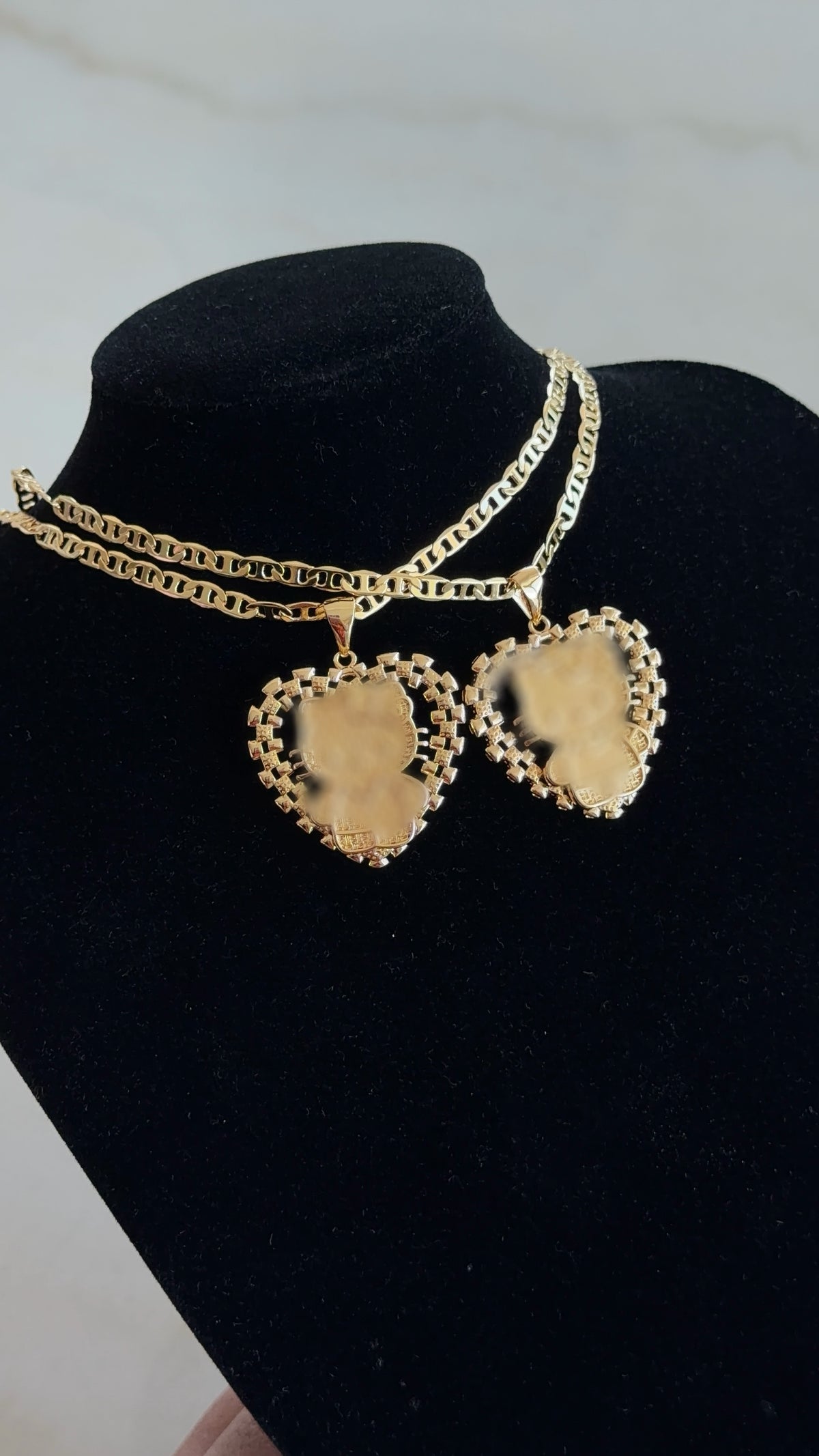 Rollie Heart Kitten Body Chain