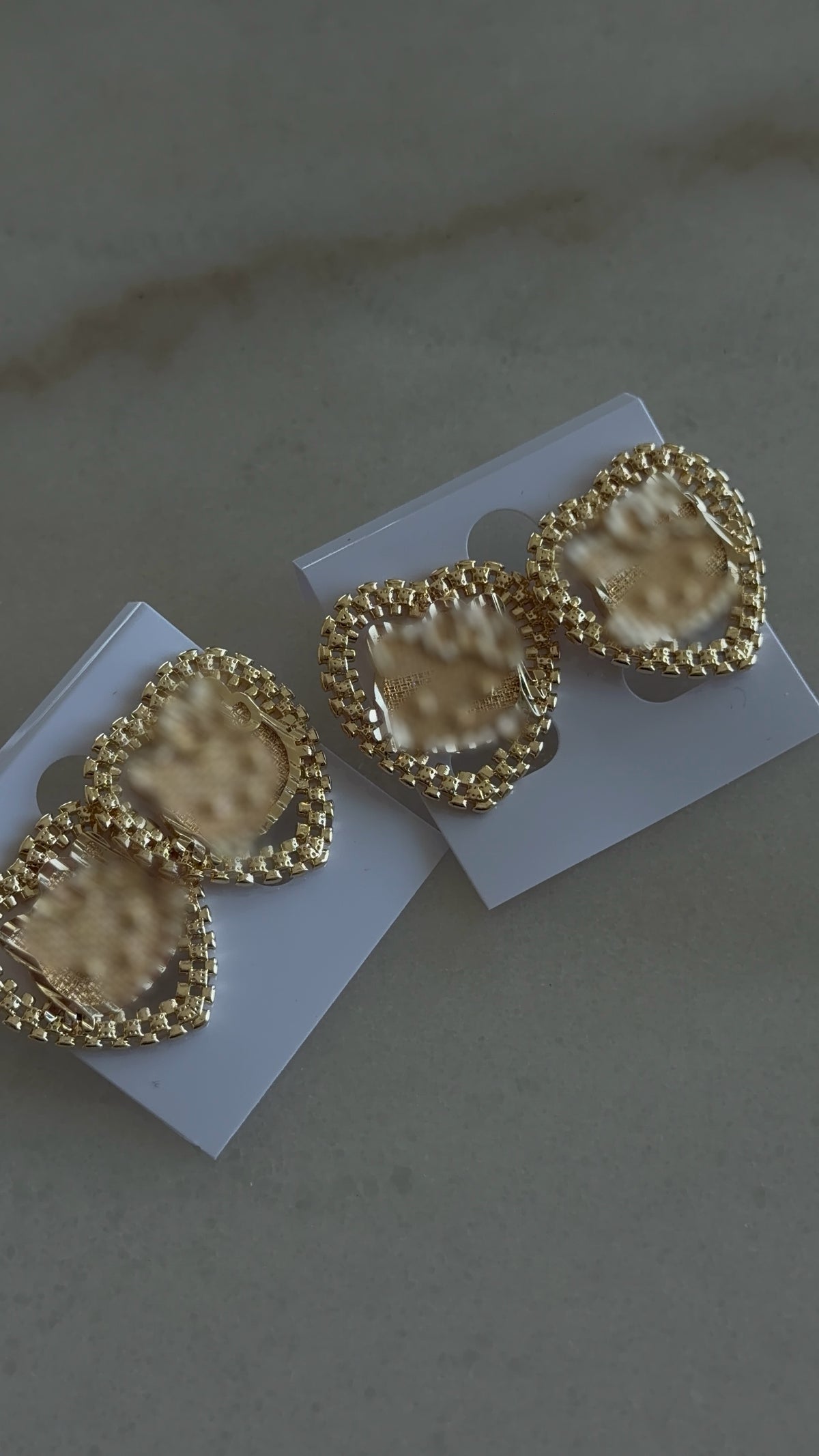 Kitten Heart Rollie Earrings