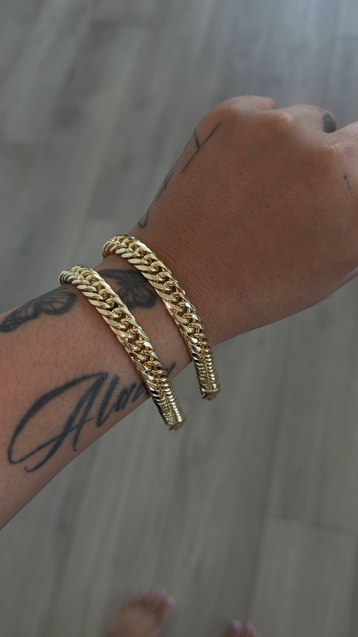 Thick Cuban Link Bracelet