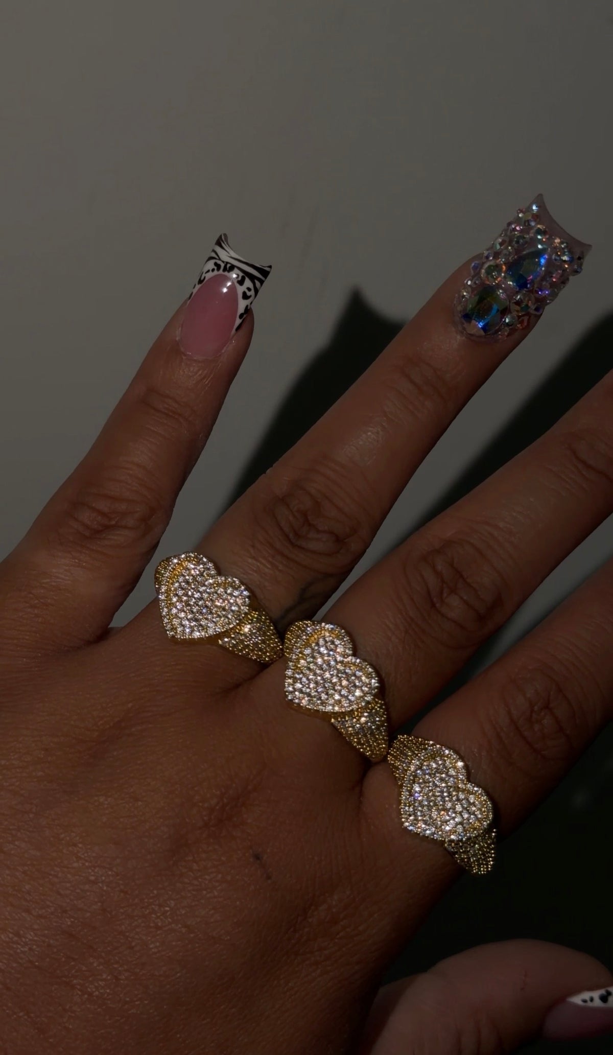 Ice’d Out Heart Ring