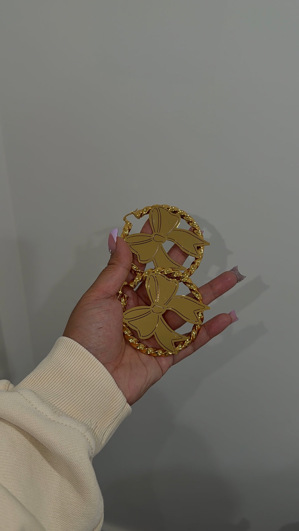 Twisty 70mm Hoops Design