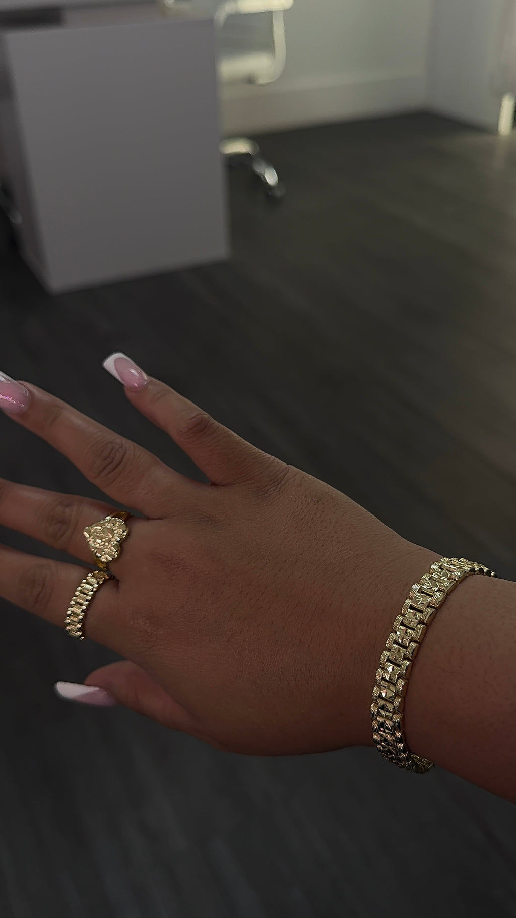 Heart Nugget Ring