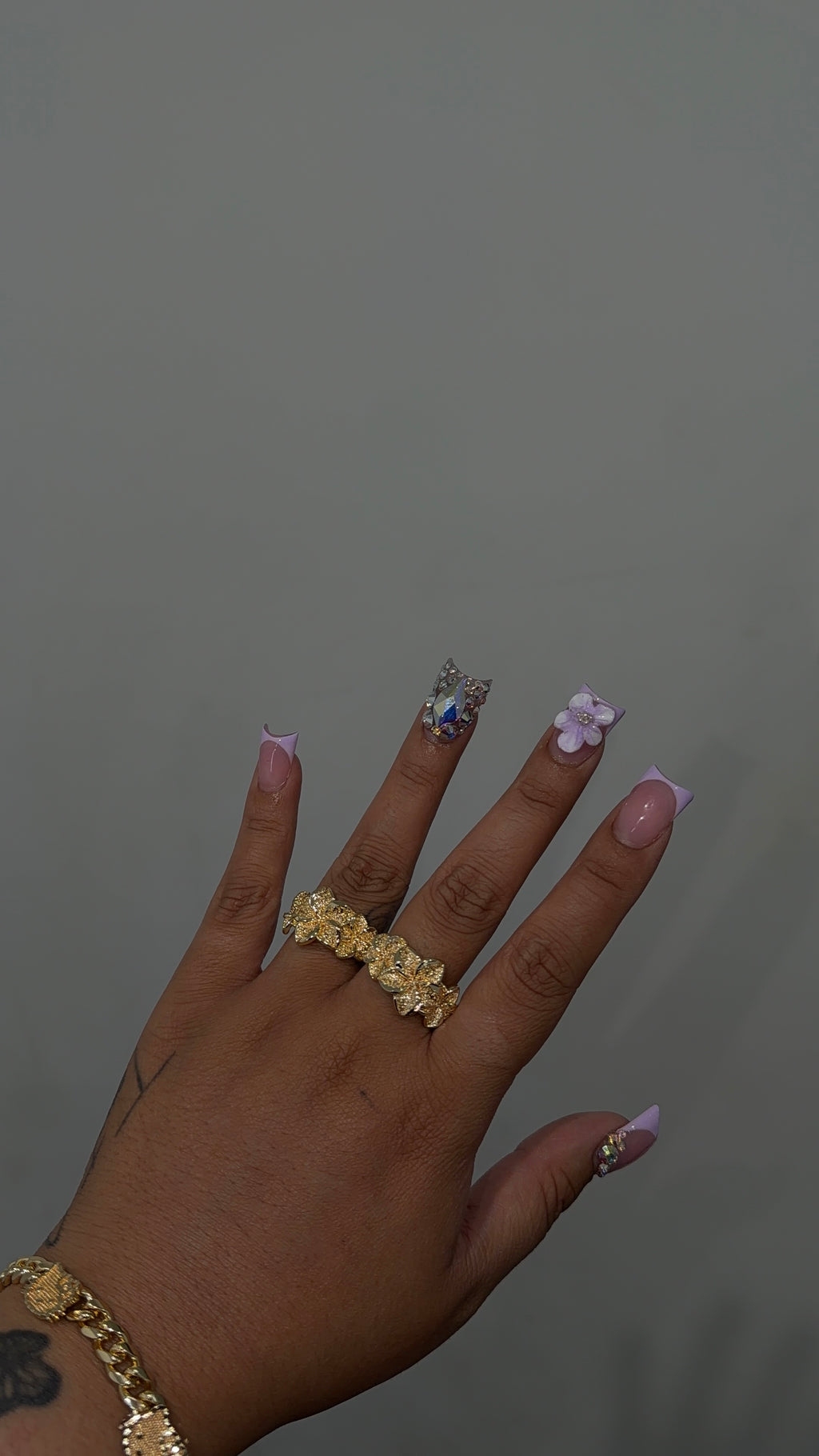 3 Flower Ring