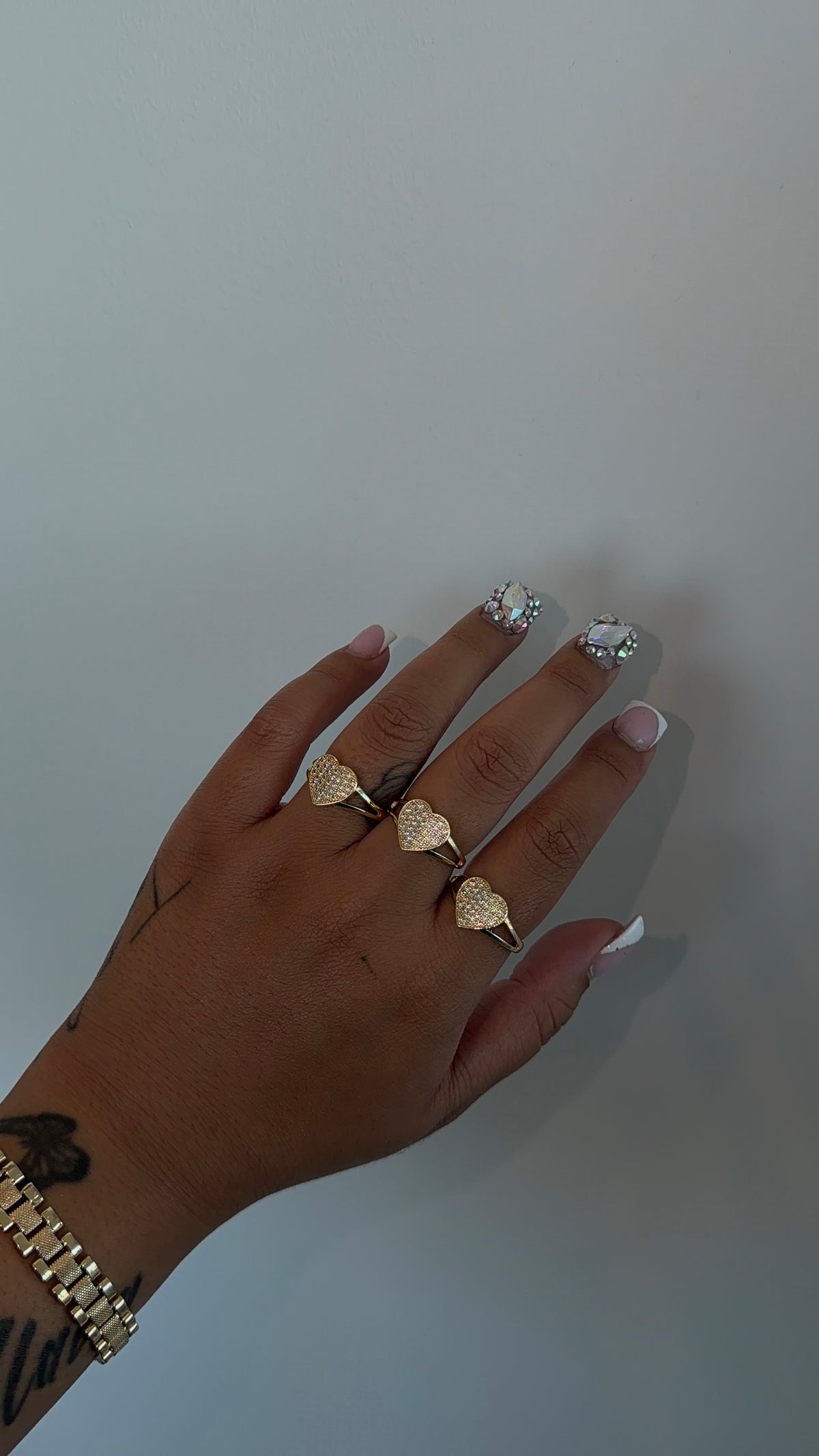 Bling Heart Ring