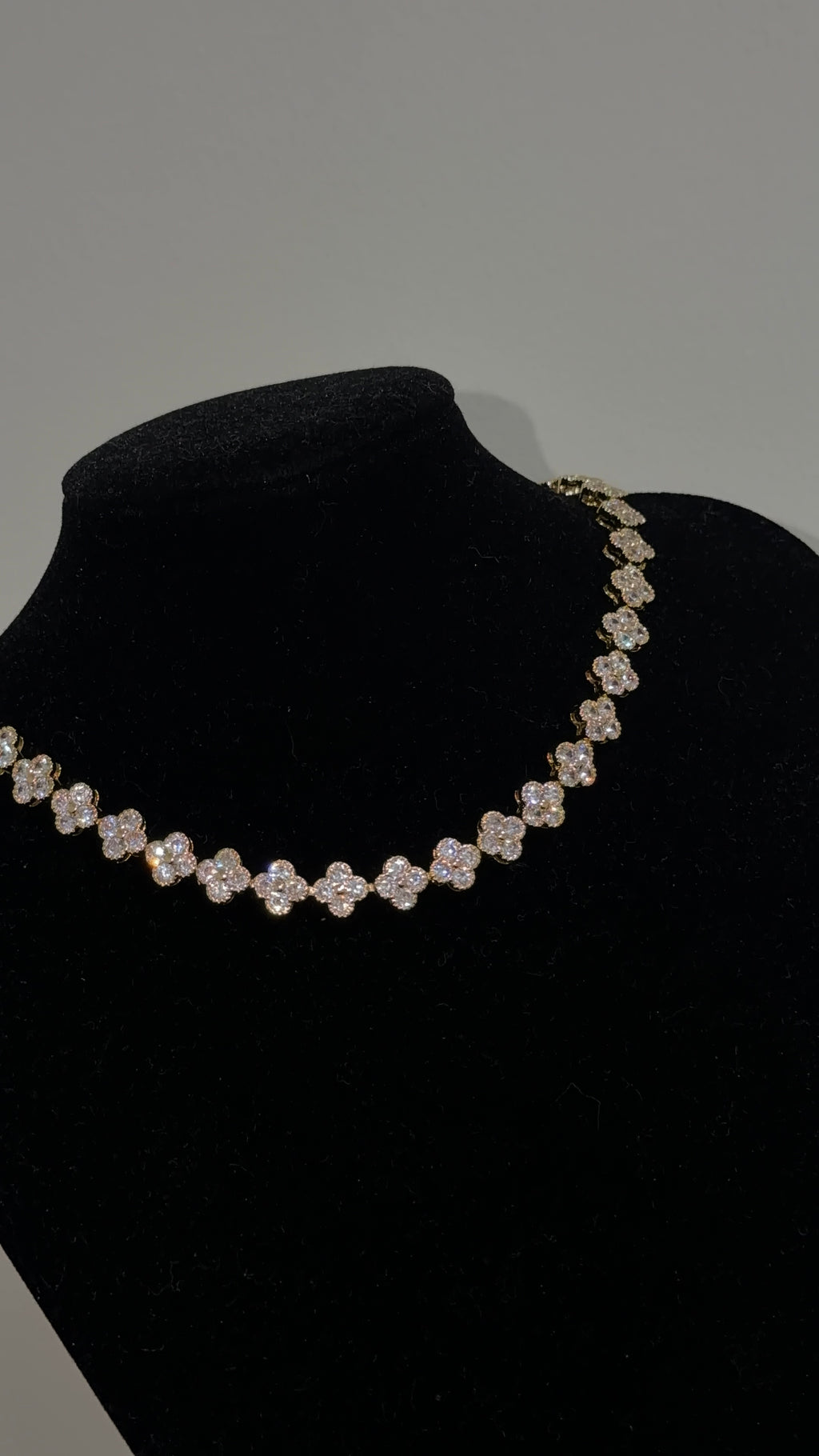Lil Bling Clover Choker