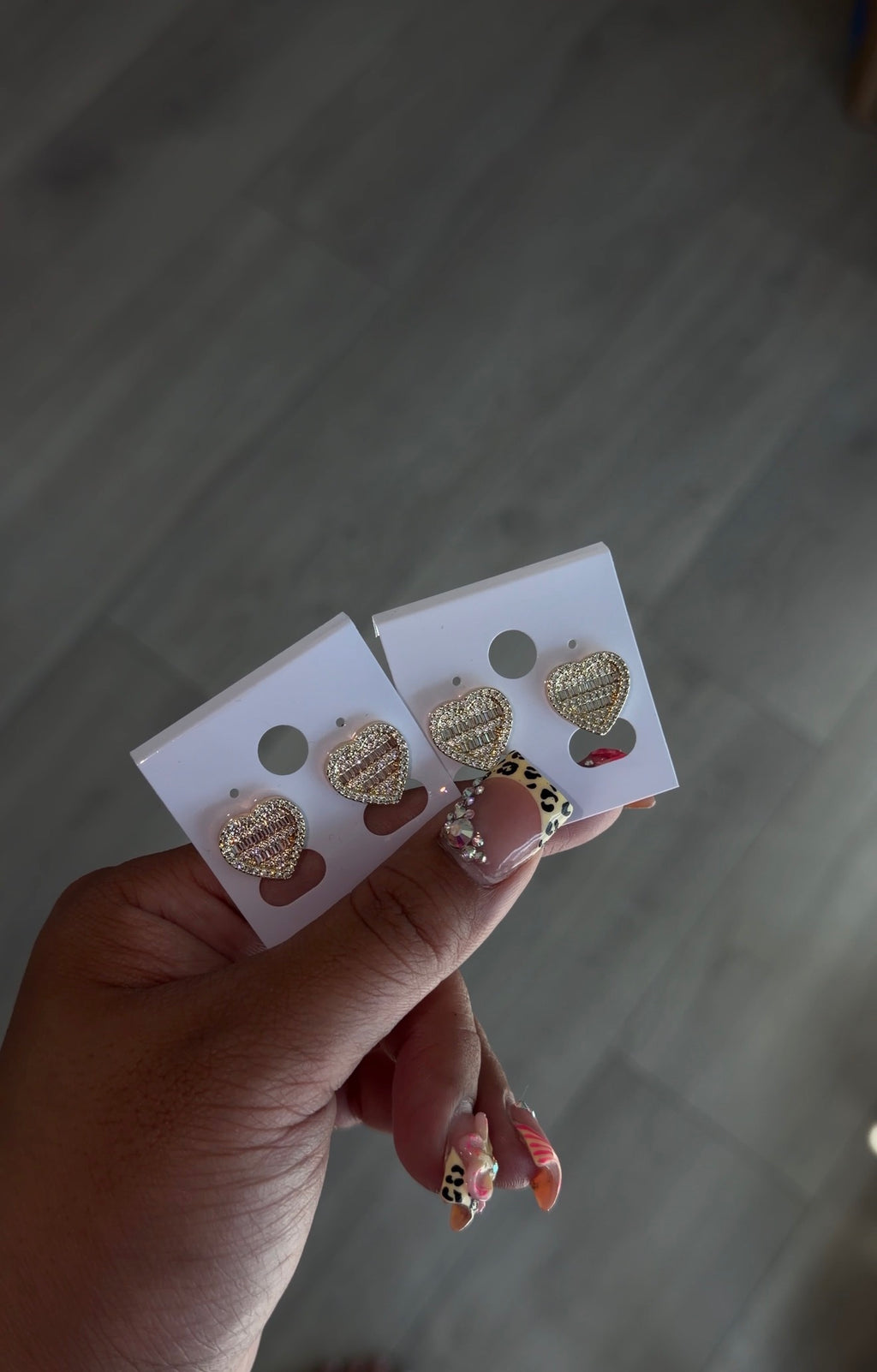 Princess Baguette Earrings