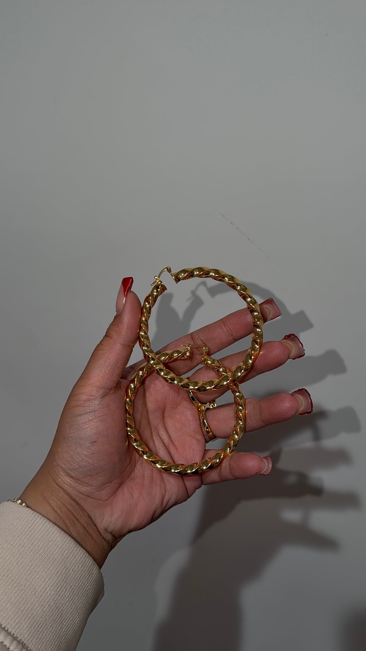 70mm Twisty Hoops