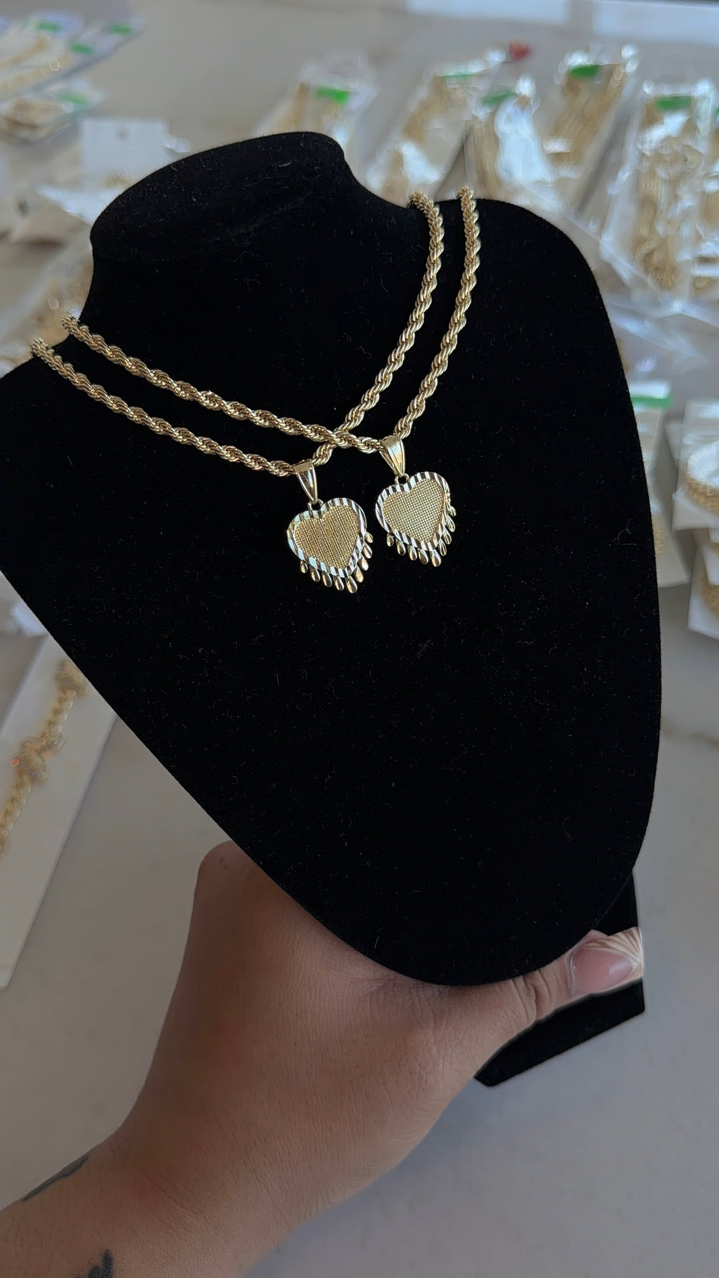 Heart Drip Chain