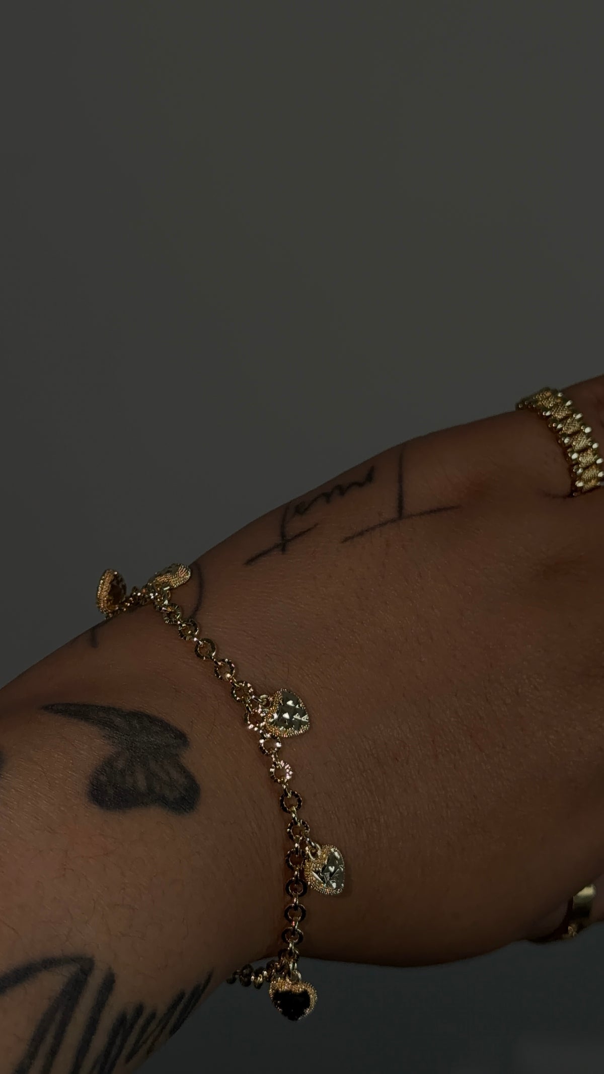 Lil Heart Charm Bracelet