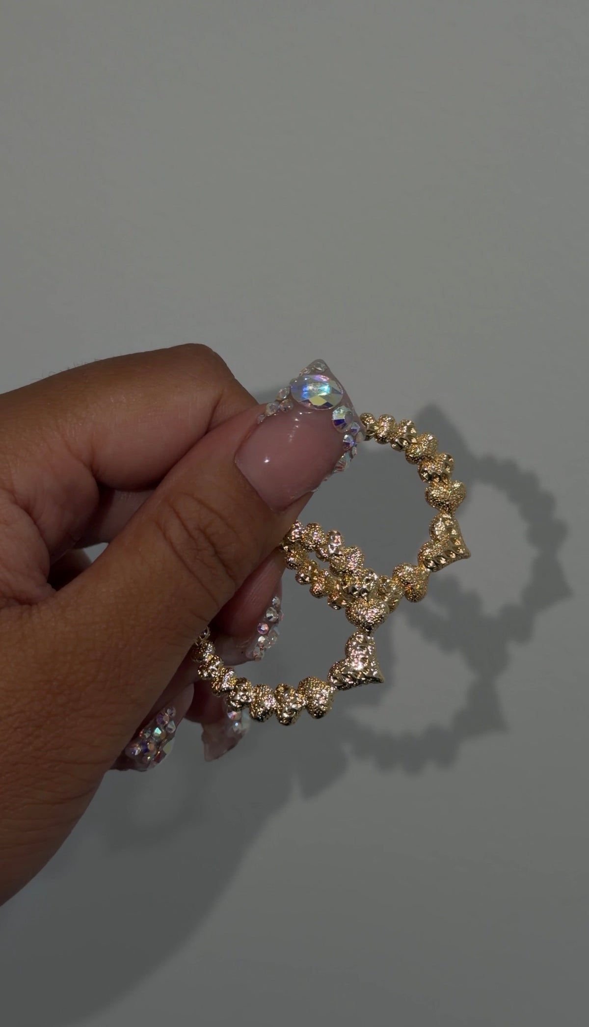 Lil Heart Hoops