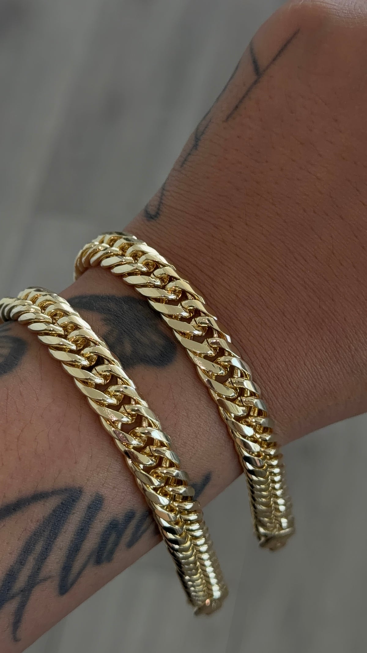 Thick Cuban Link Bracelet