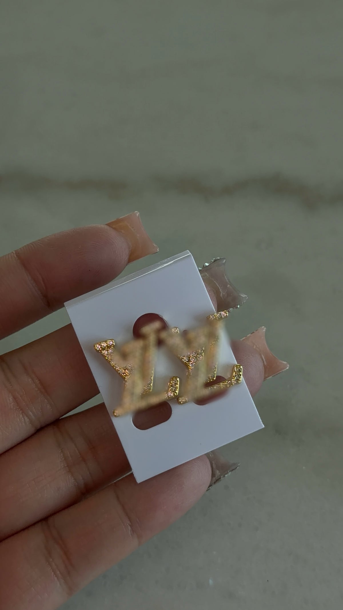 Big Luxxy L Bling Earrings