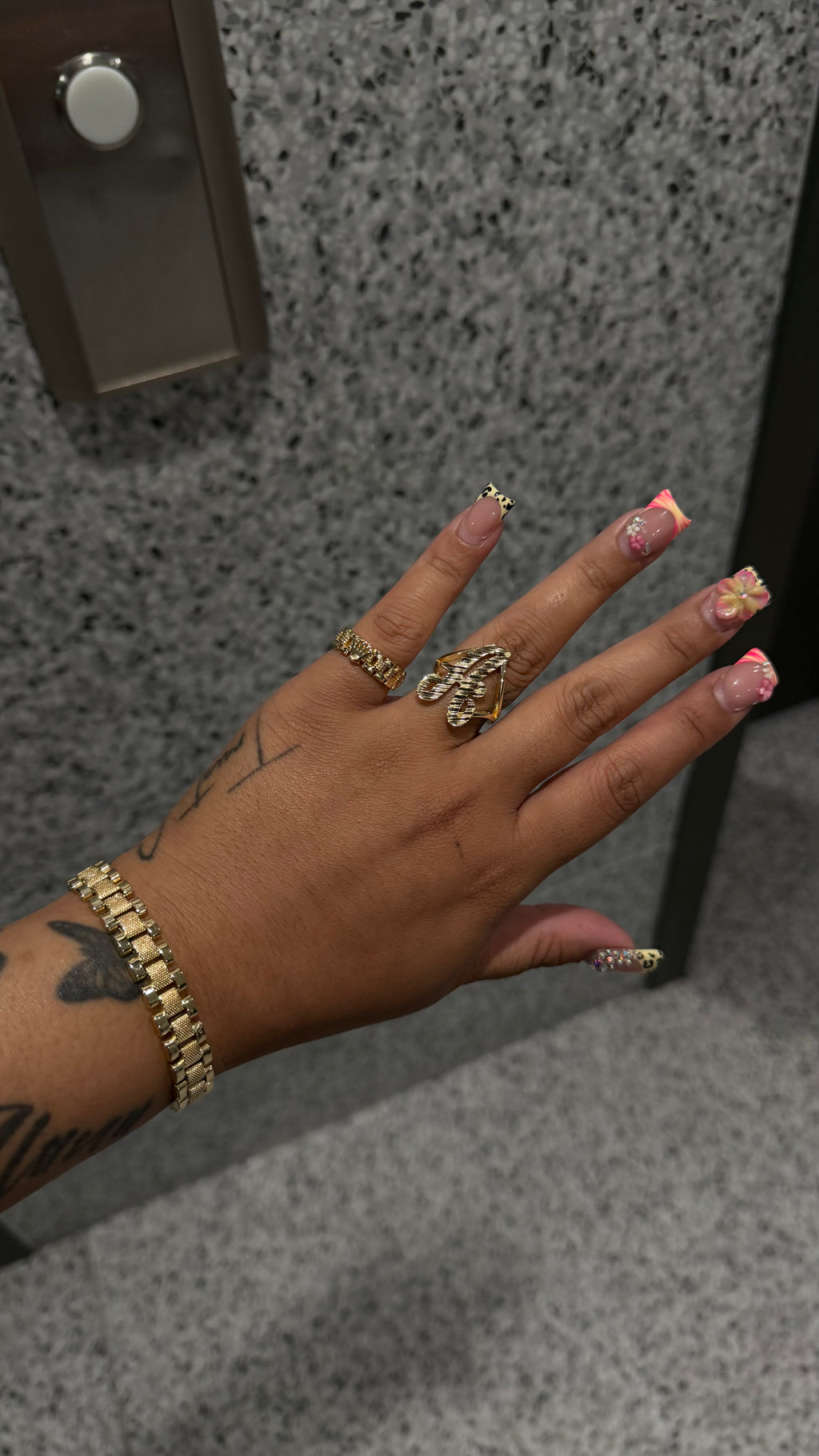 Big Initial Ring (Custom Piece)